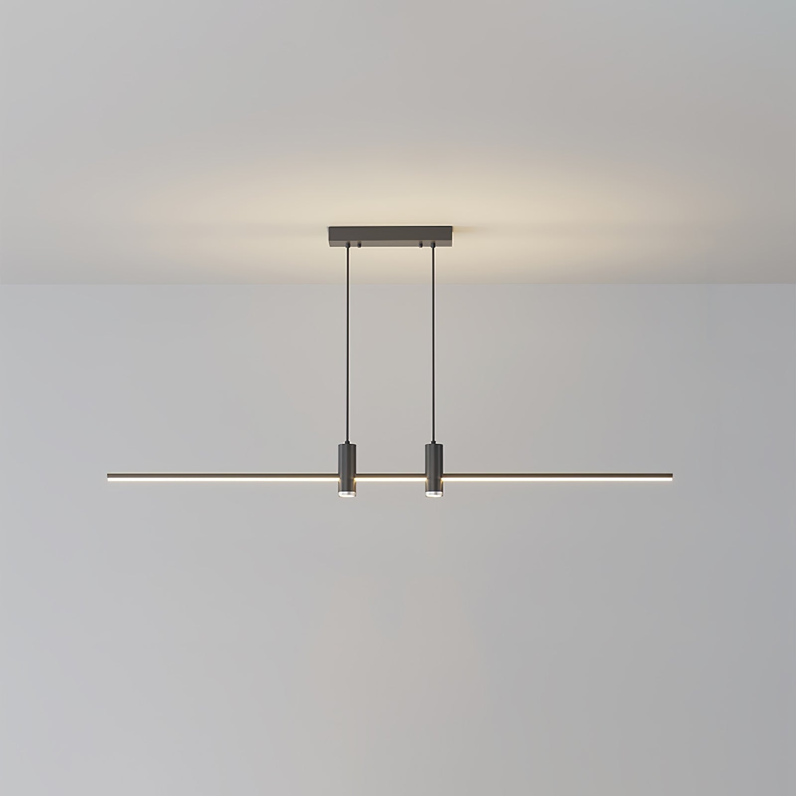Lustra Pendant Lamp Gold Minimalist for Dining - Letslighting