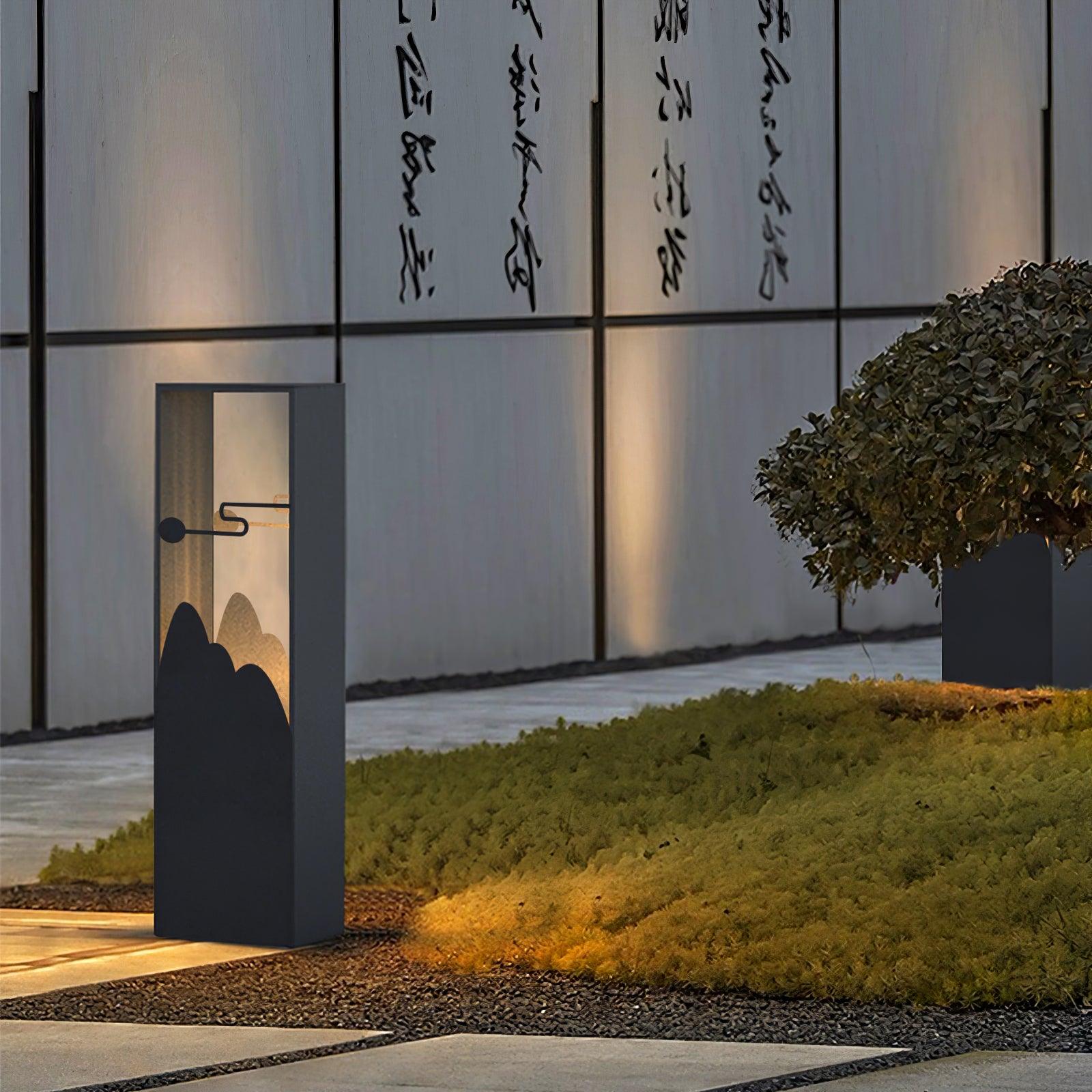 Zen Rustic Acrylic Outdoor Light - Letslighting