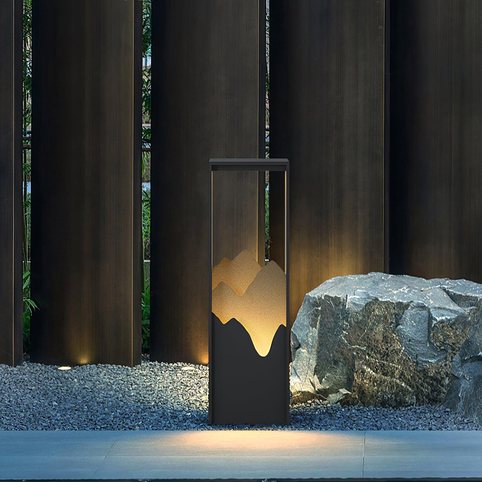 Zen Rustic Acrylic Outdoor Light - Letslighting