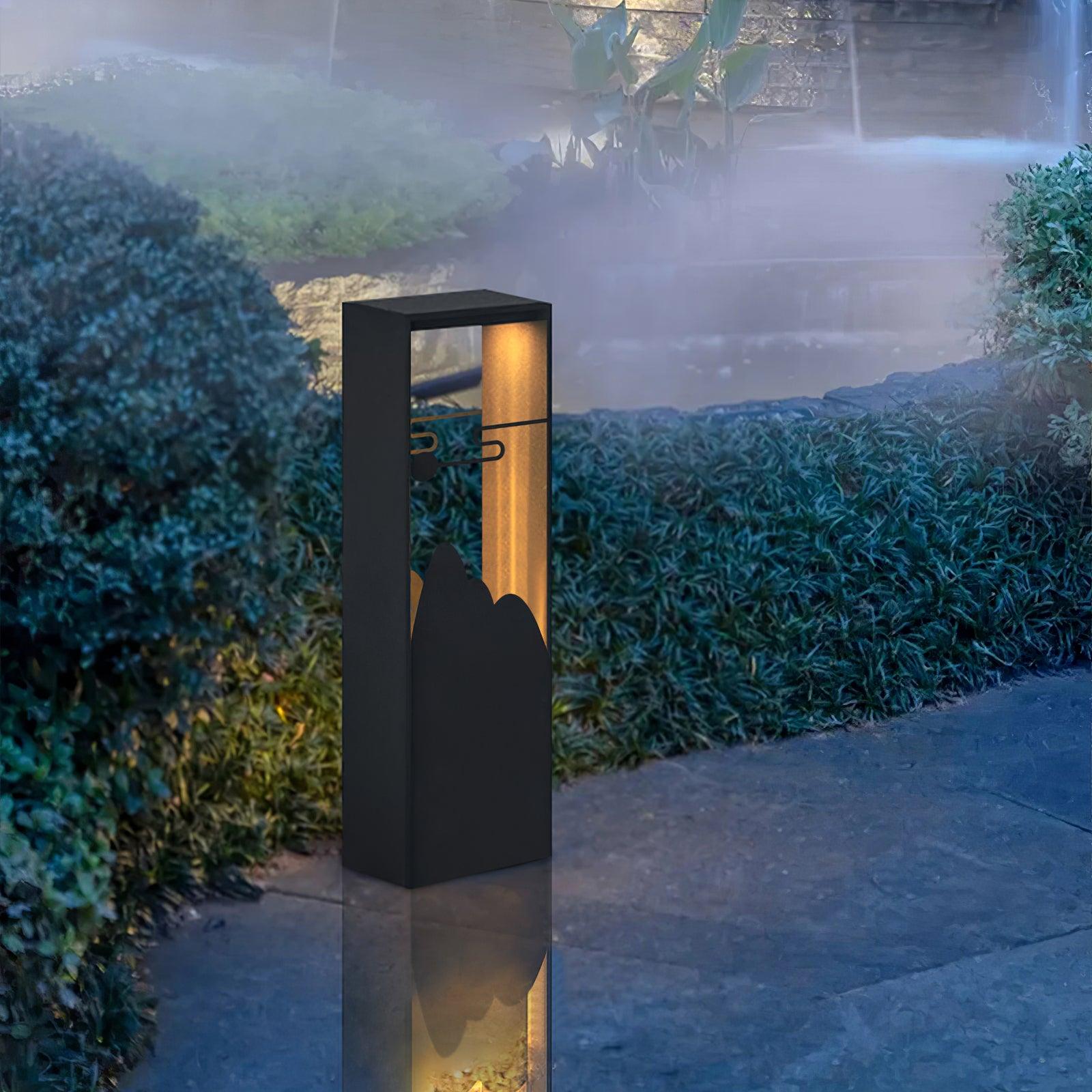 Zen Rustic Acrylic Outdoor Light - Letslighting