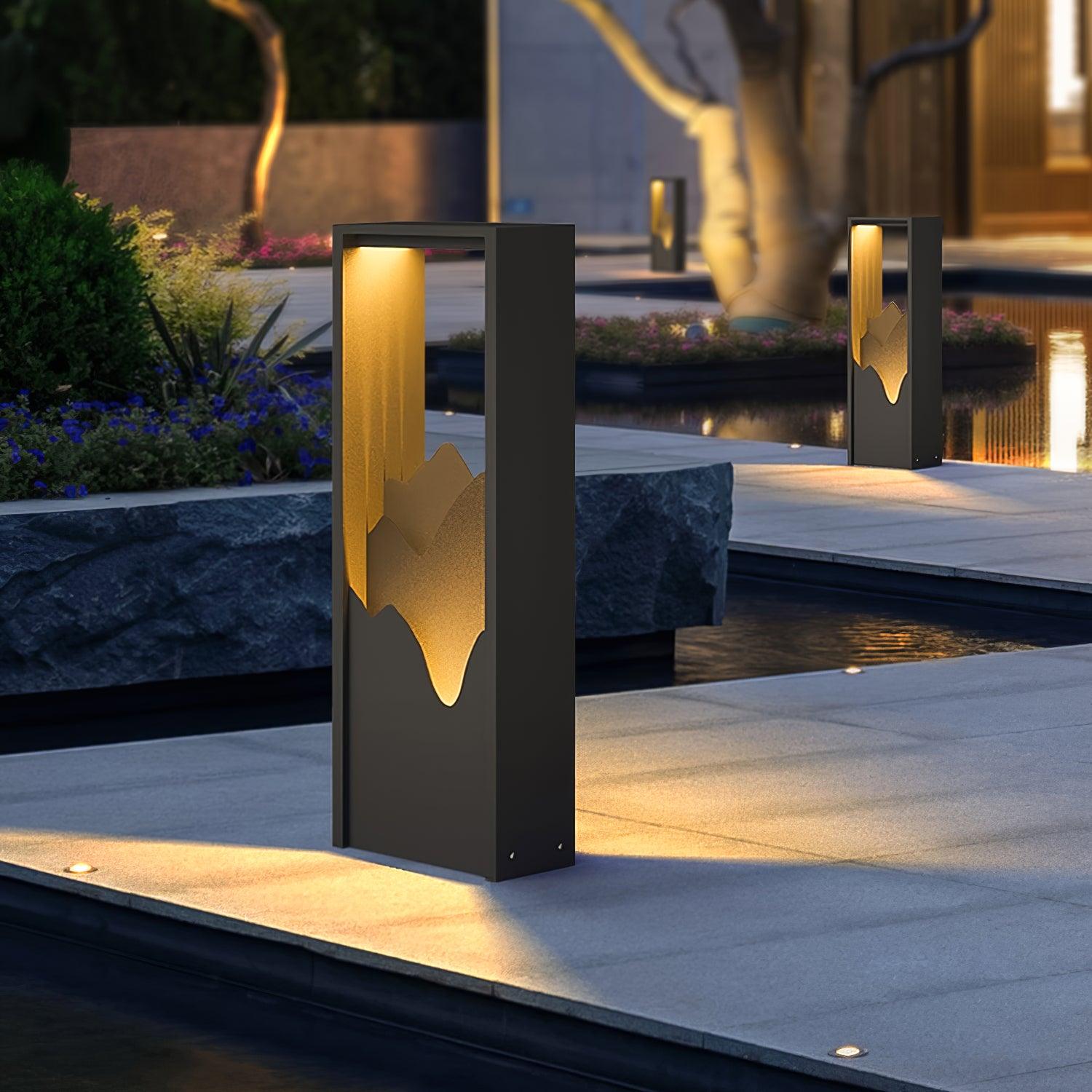 Zen Rustic Acrylic Outdoor Light - Letslighting
