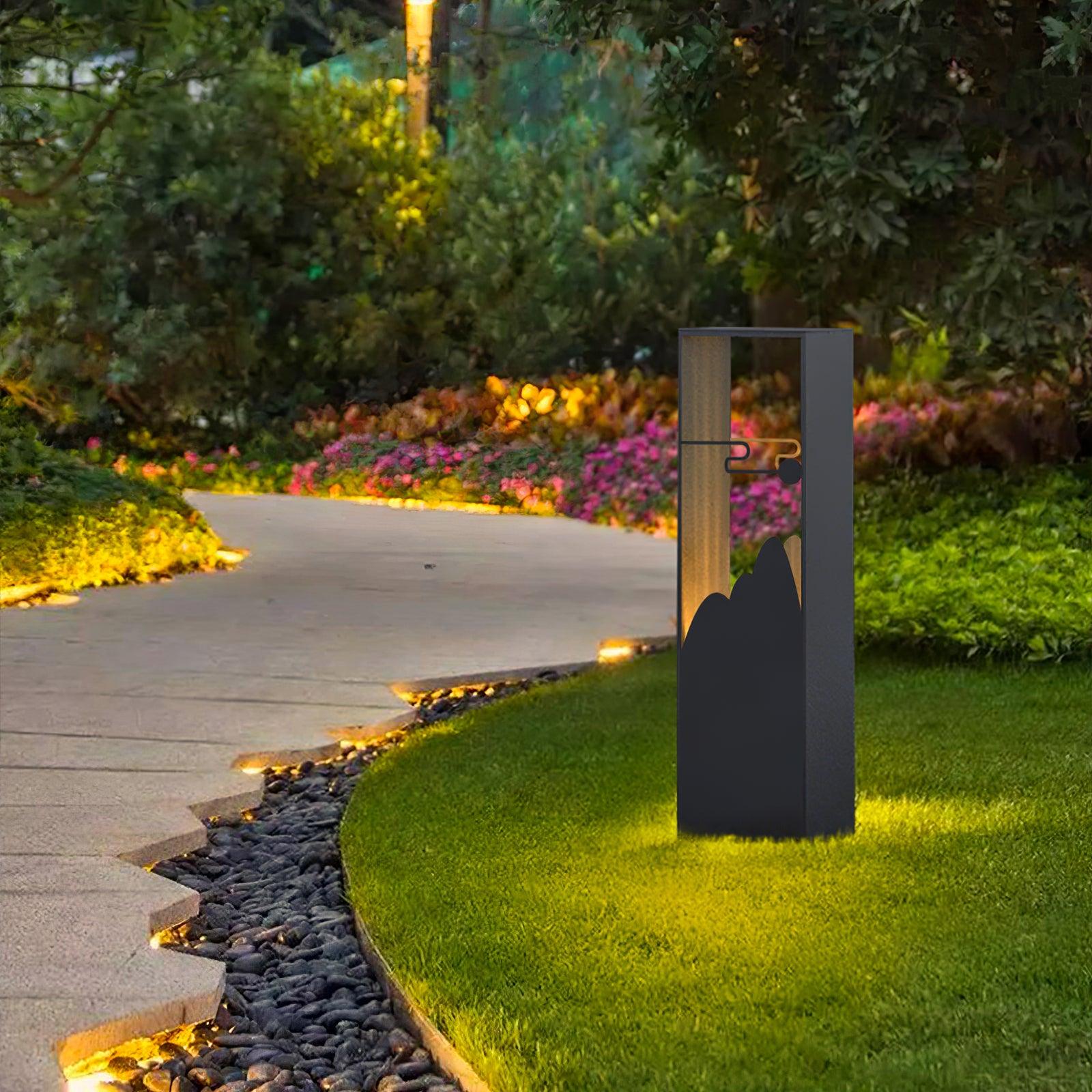 Zen Rustic Acrylic Outdoor Light - Letslighting