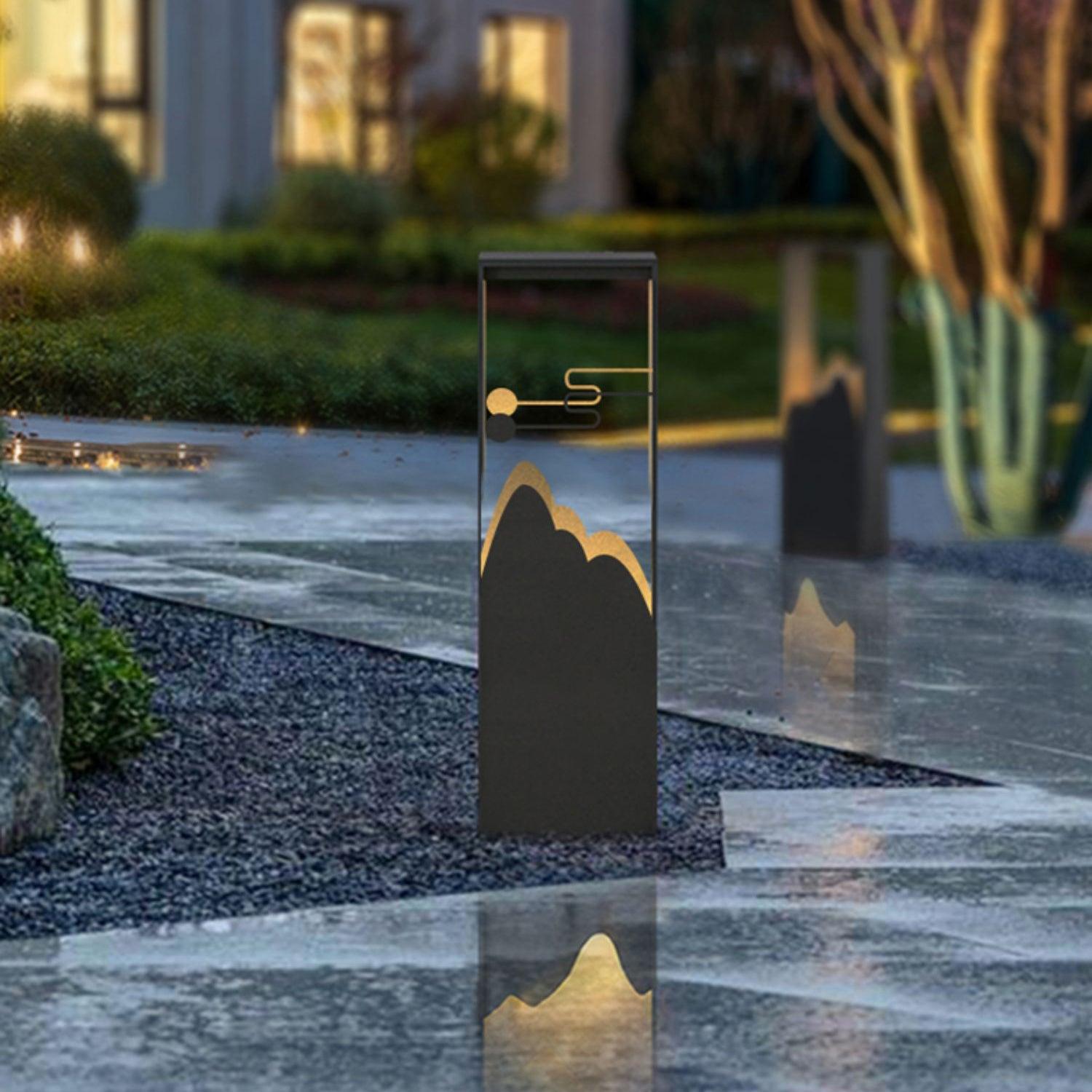 Zen Rustic Acrylic Outdoor Light - Letslighting