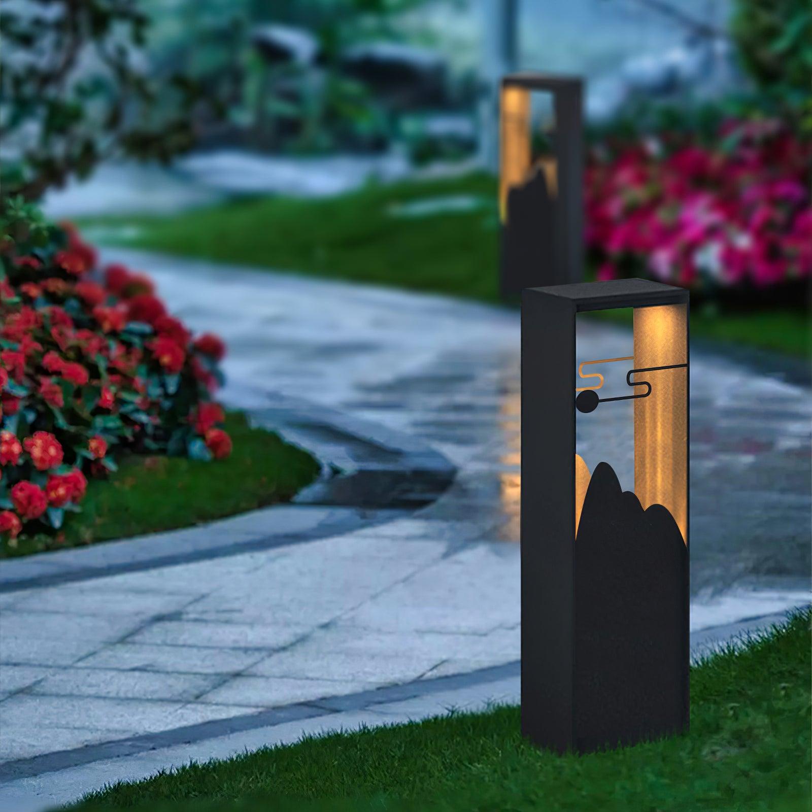 Zen Rustic Acrylic Outdoor Light - Letslighting