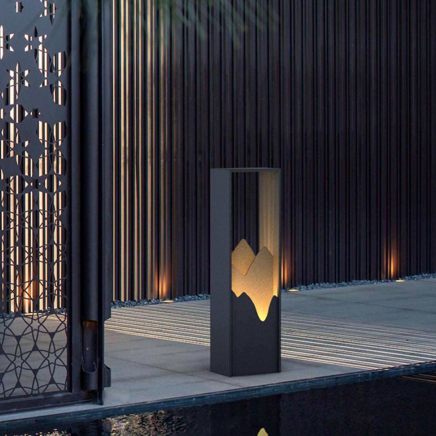 Zen Rustic Acrylic Outdoor Light - Letslighting