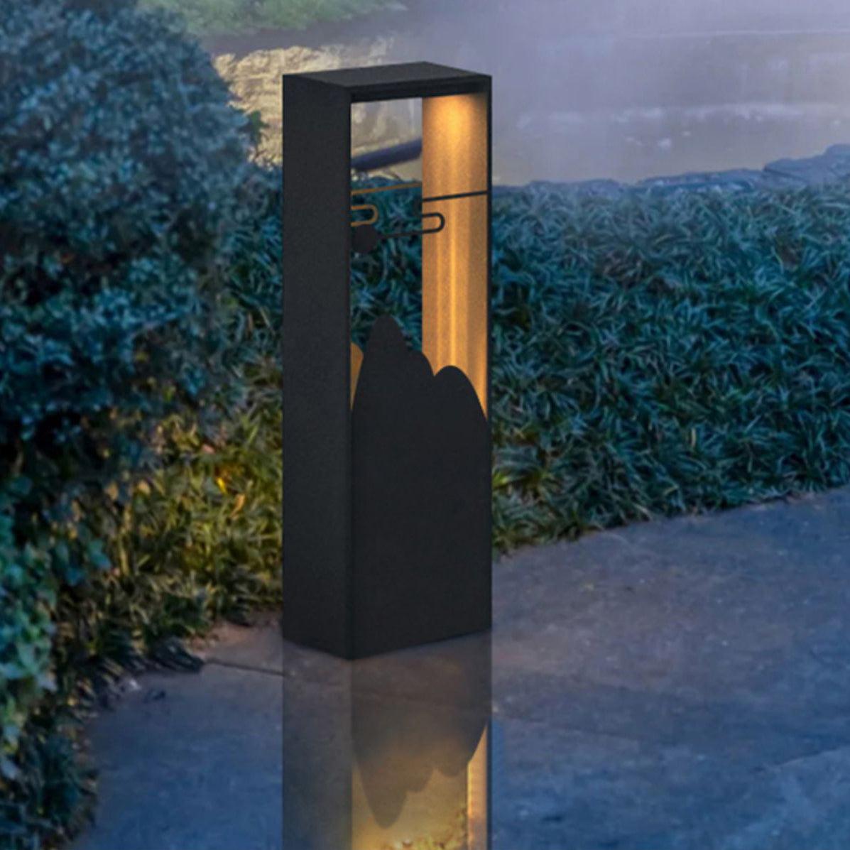Zen Rustic Acrylic Outdoor Light - Letslighting