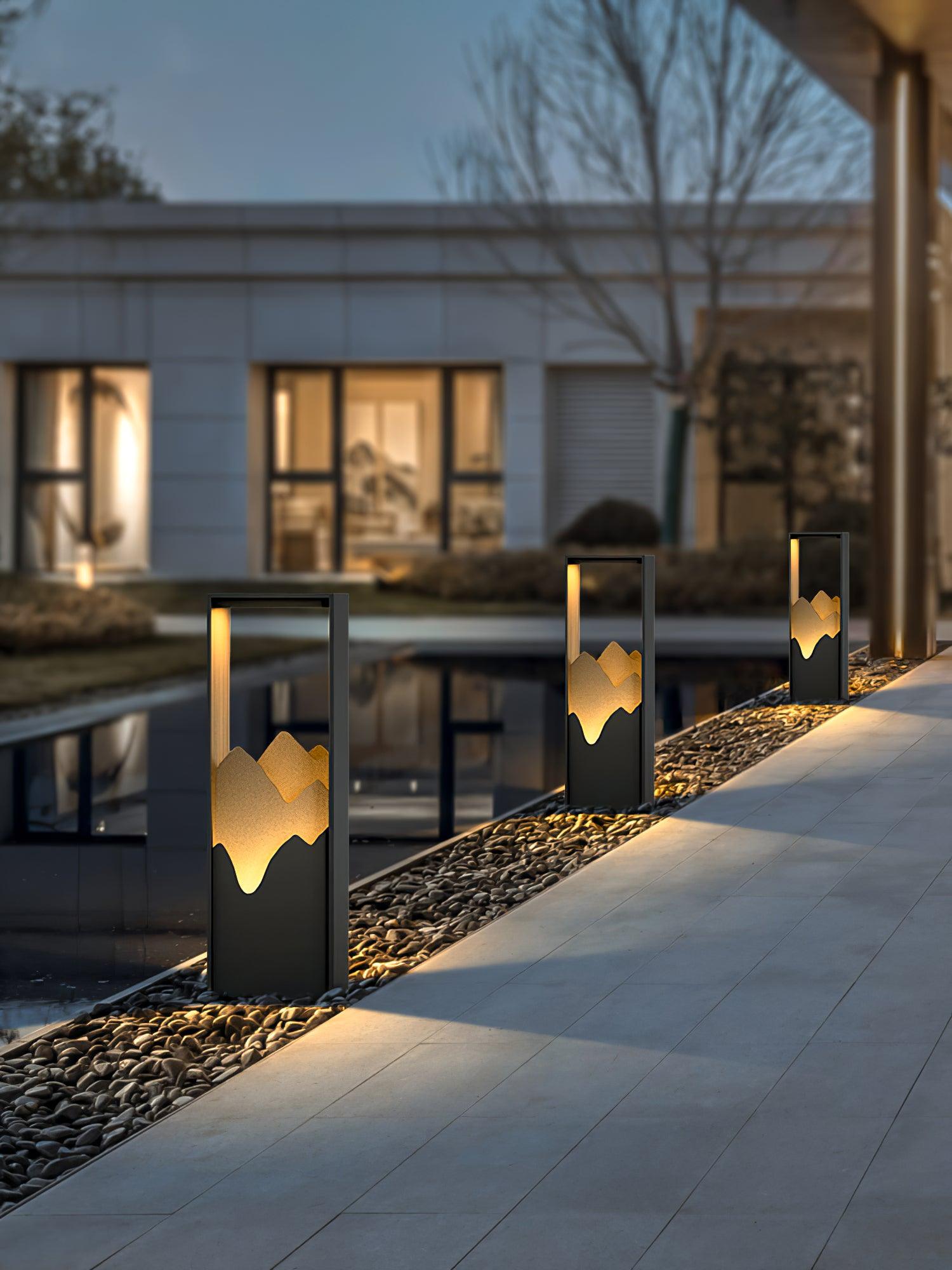 Zen Rustic Acrylic Outdoor Light - Letslighting