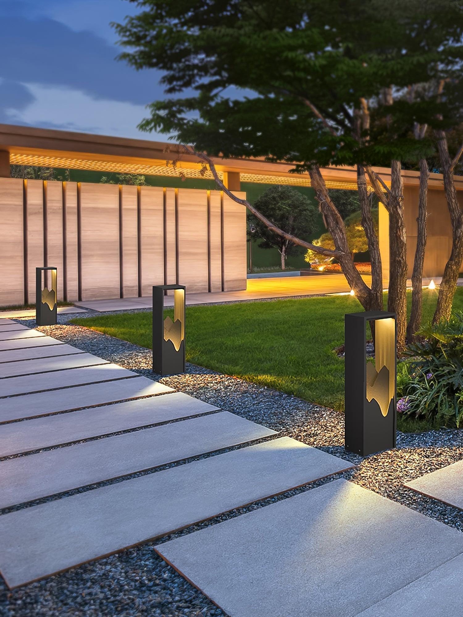 Zen Rustic Acrylic Outdoor Light - Letslighting