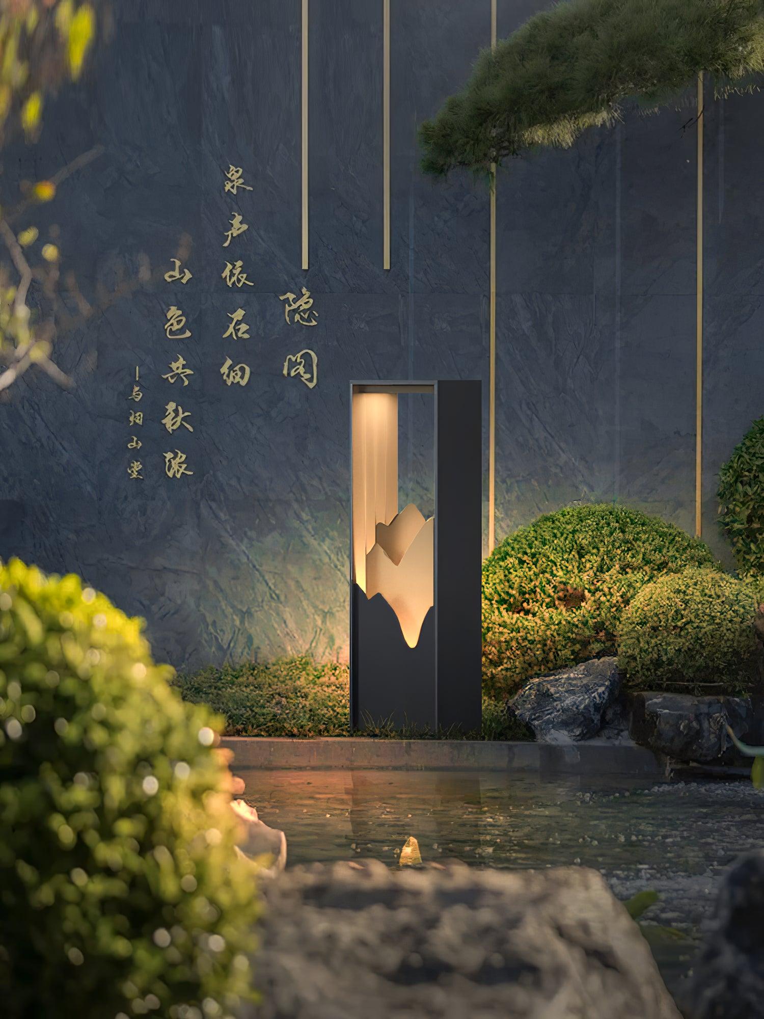 Zen Rustic Acrylic Outdoor Light - Letslighting