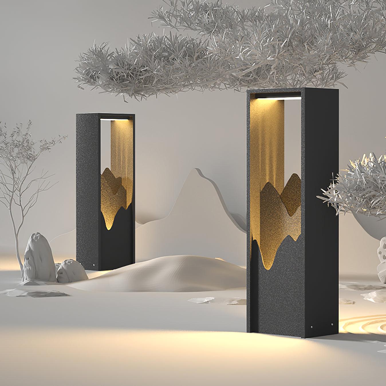 Zen Rustic Acrylic Outdoor Light - Letslighting