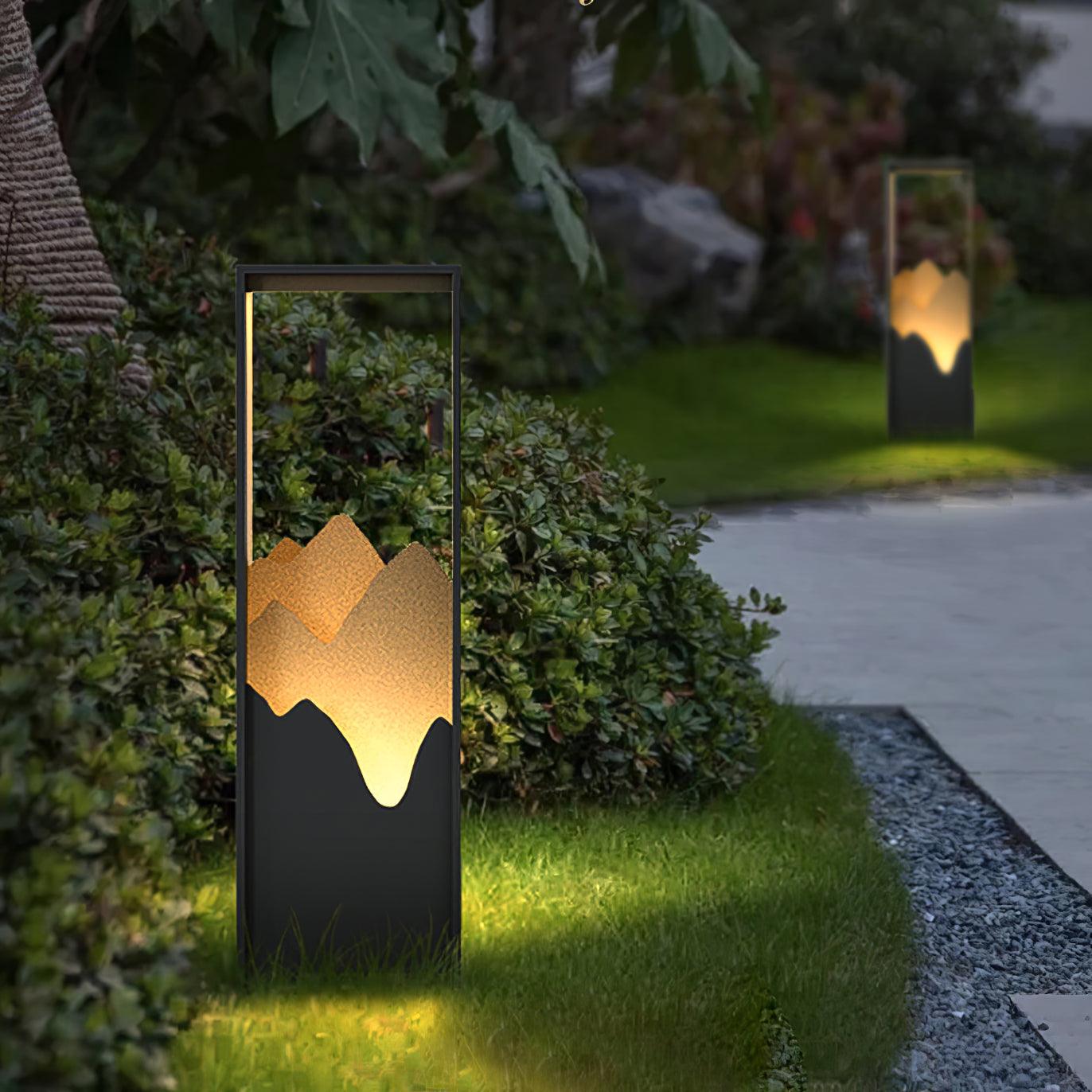 Zen Rustic Acrylic Outdoor Light - Letslighting