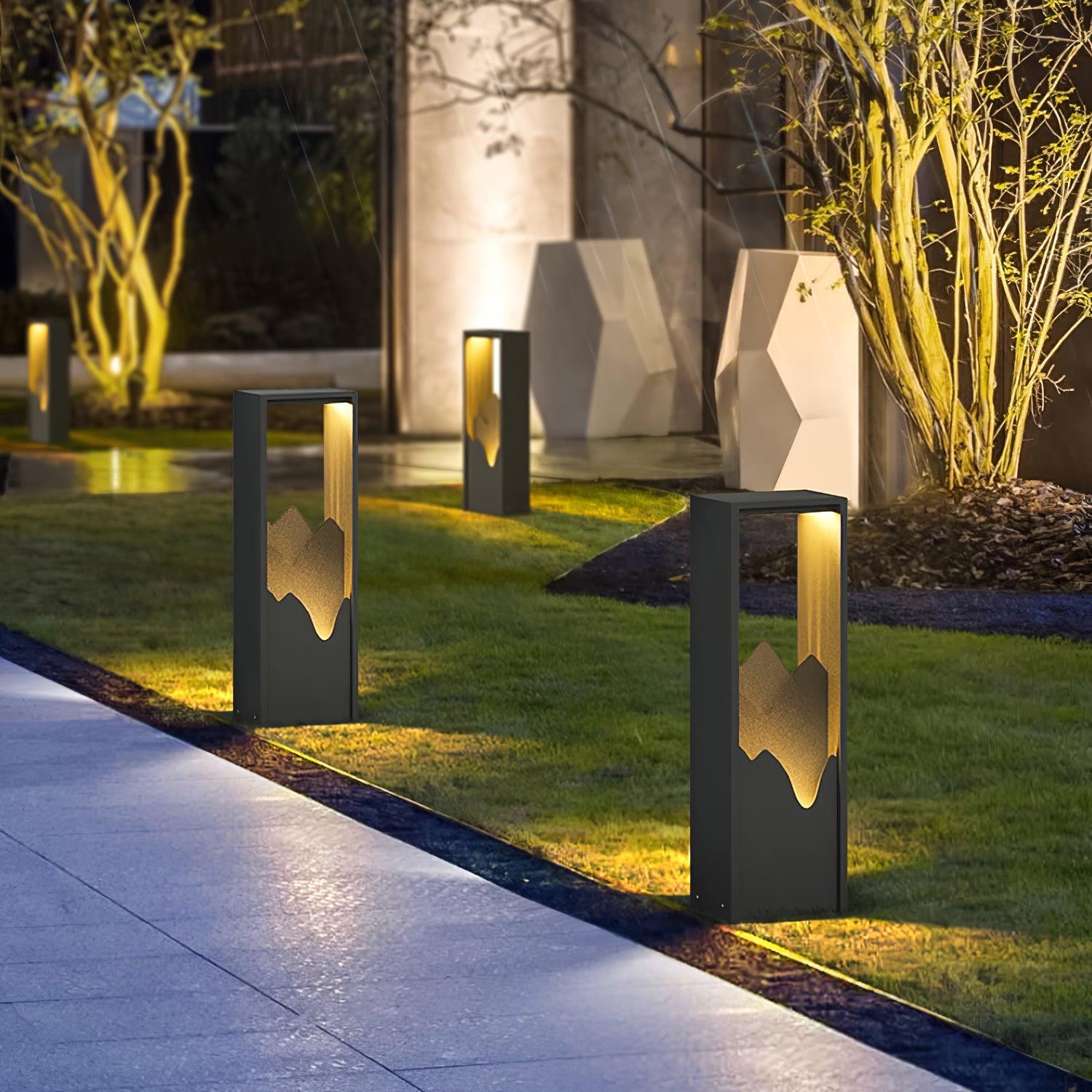 Zen Rustic Acrylic Outdoor Light - Letslighting