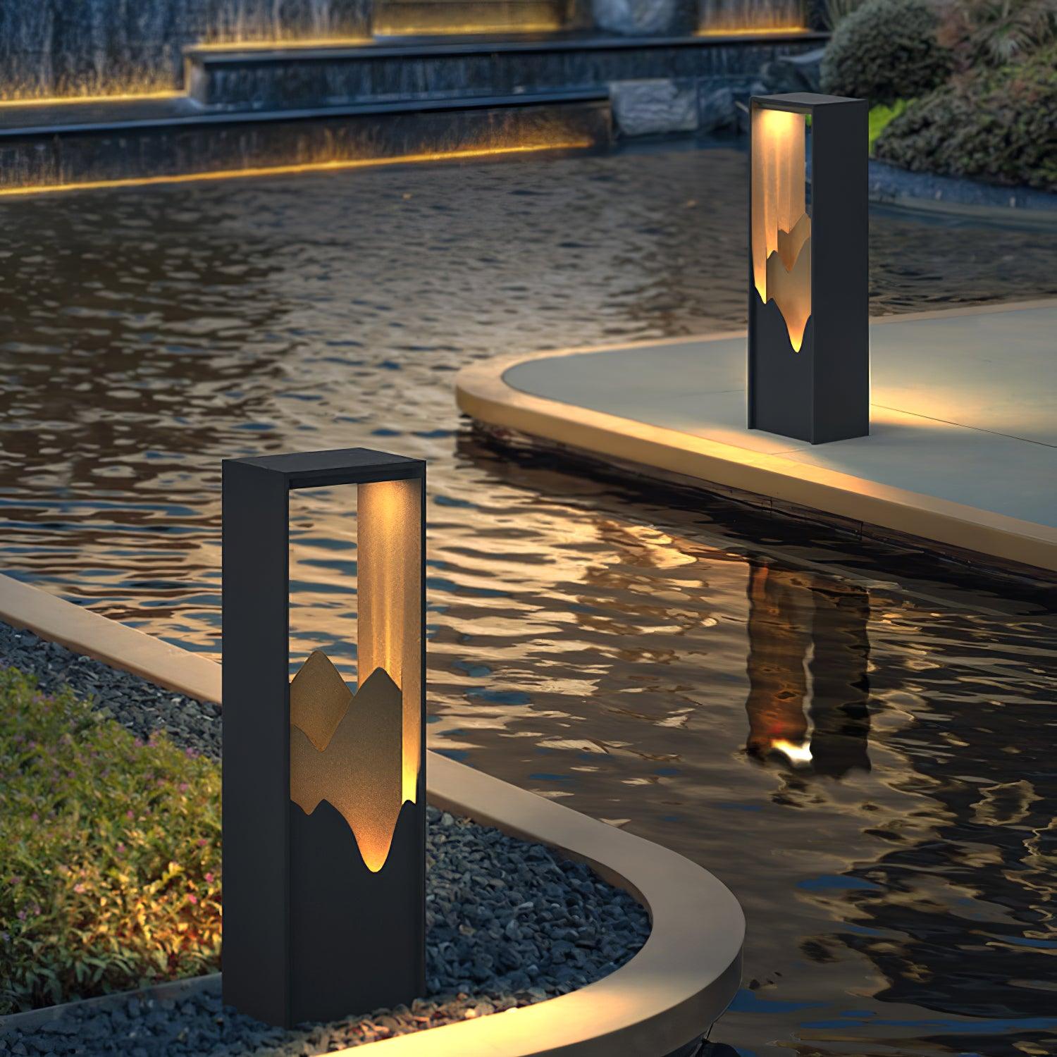 Zen Rustic Acrylic Outdoor Light - Letslighting