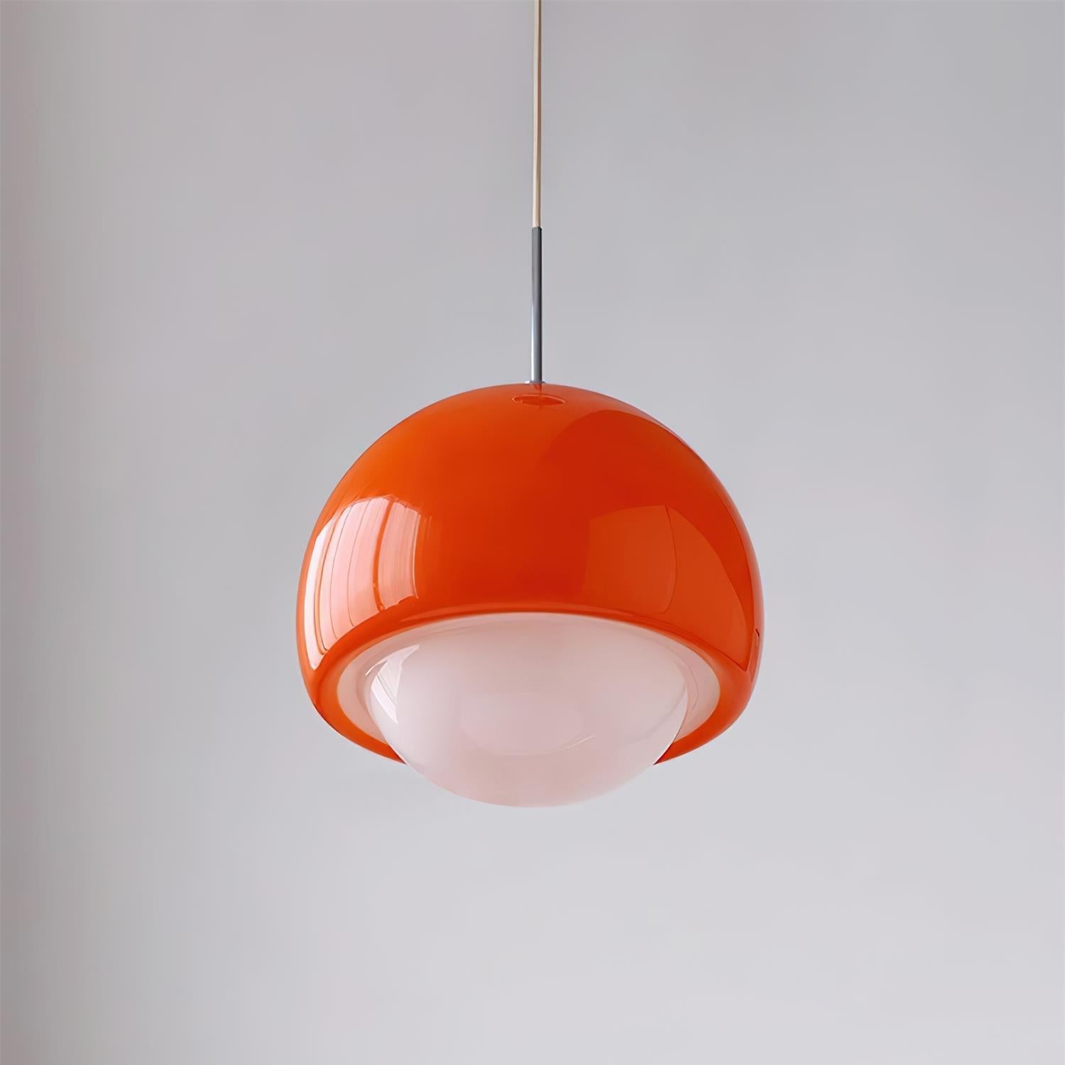 Pendant Light Glass Globe Retro Modern Style Colorful Soft Illumination - Letslighting