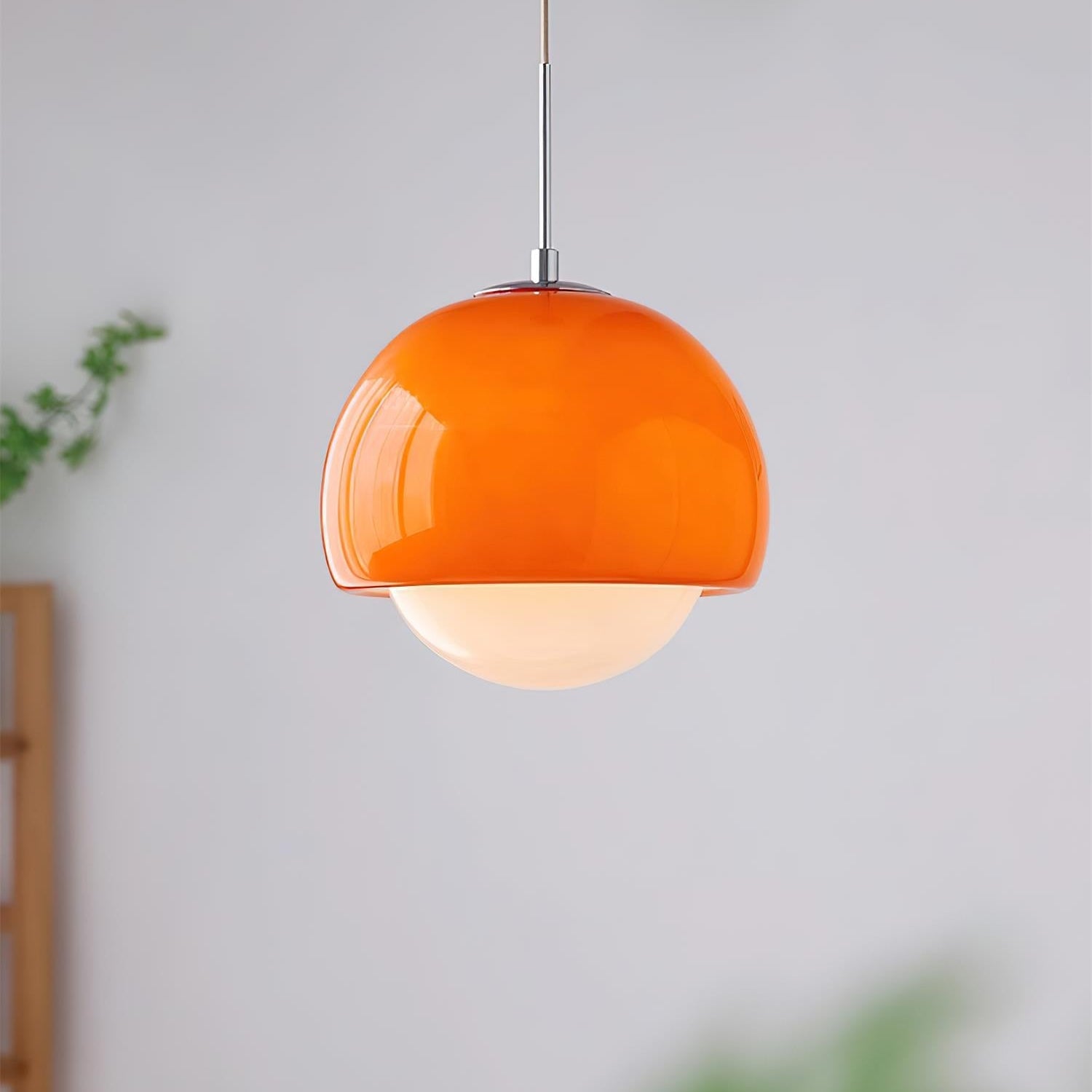 Pendant Light Glass Globe Retro Modern Style Colorful Soft Illumination - Letslighting