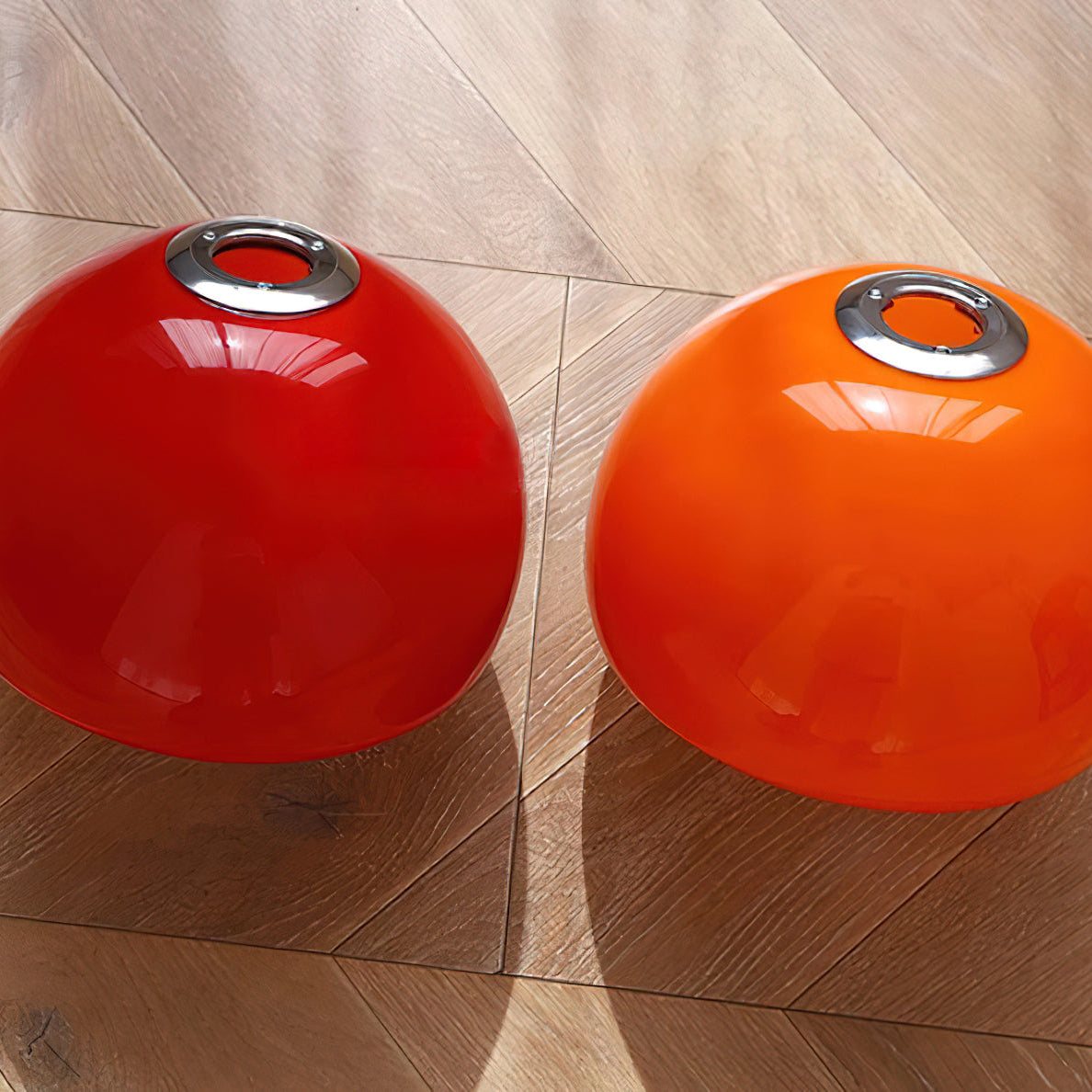 Pendant Light Glass Globe Retro Modern Style Colorful Soft Illumination - Letslighting