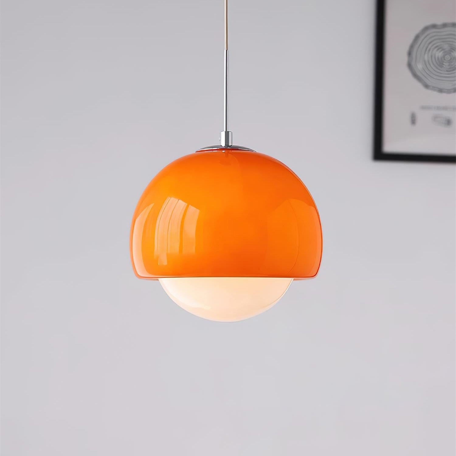 Pendant Light Glass Globe Retro Modern Style Colorful Soft Illumination - Letslighting