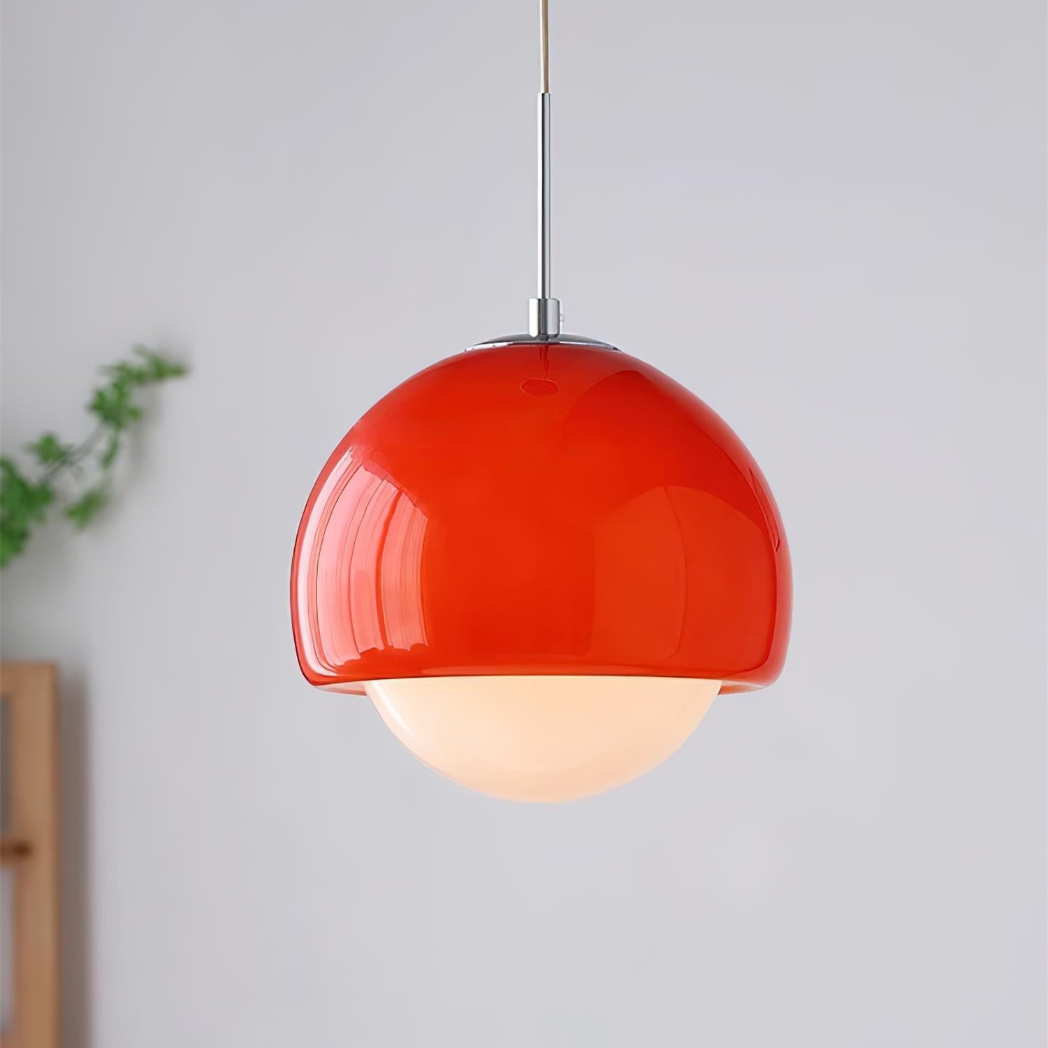 Pendant Light Glass Globe Retro Modern Style Colorful Soft Illumination - Letslighting