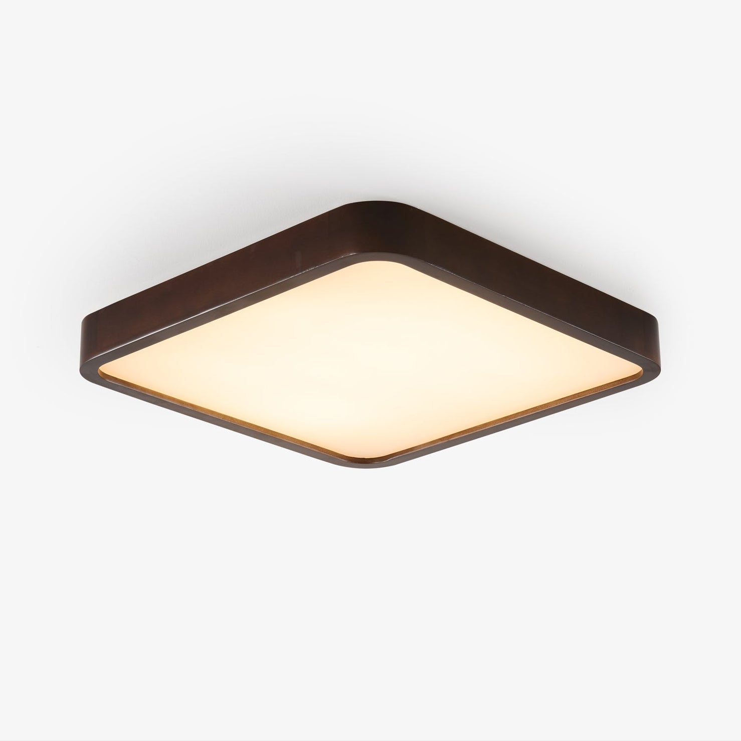 Vanoren Modern Minimalist Rectangular Wood Ceiling Light - Letslighting