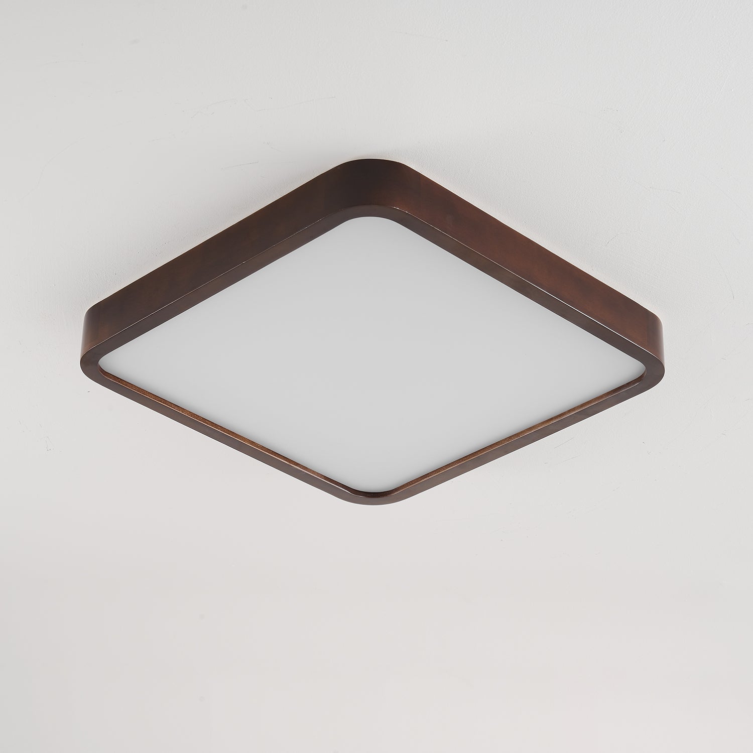 Vanoren Modern Minimalist Rectangular Wood Ceiling Light - Letslighting
