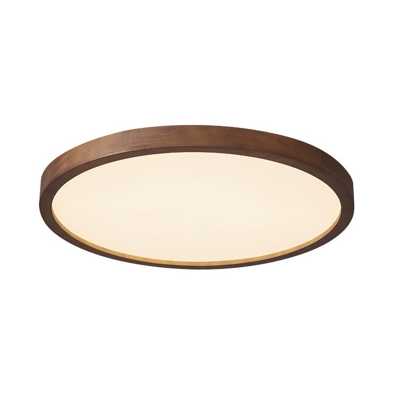 Vanoren Modern Minimalist Rectangular Wood Ceiling Light - Letslighting