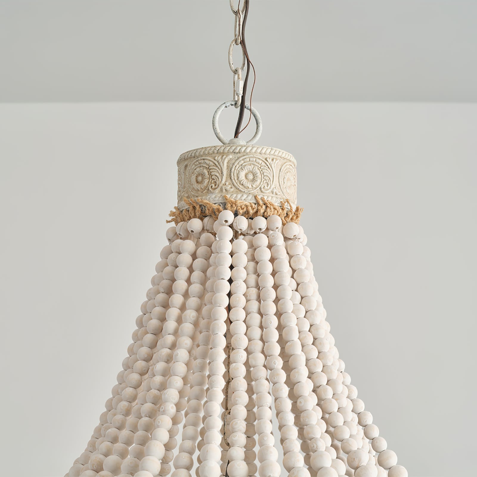 Ulvararis Postmodern Luxury Beaded Wooden Chandelier - Letslighting