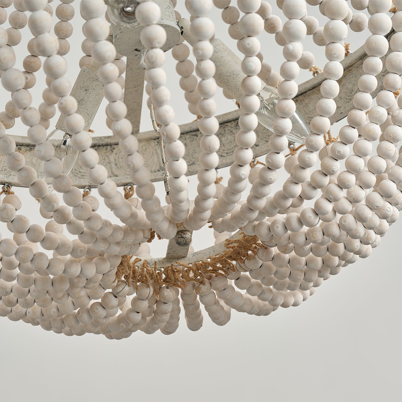 Ulvararis Postmodern Luxury Beaded Wooden Chandelier - Letslighting