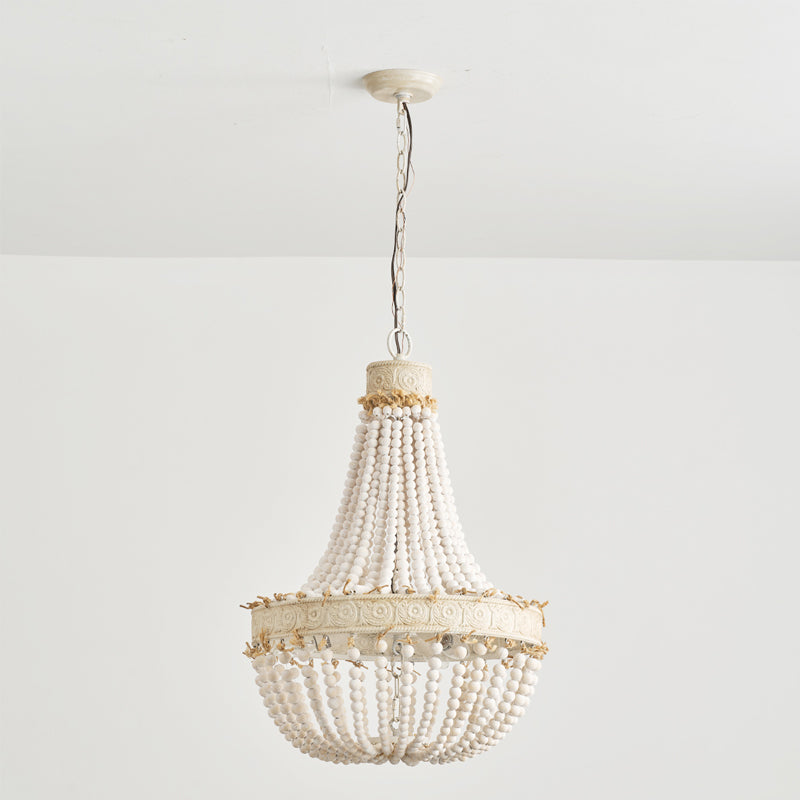 Ulvararis Postmodern Luxury Beaded Wooden Chandelier - Letslighting