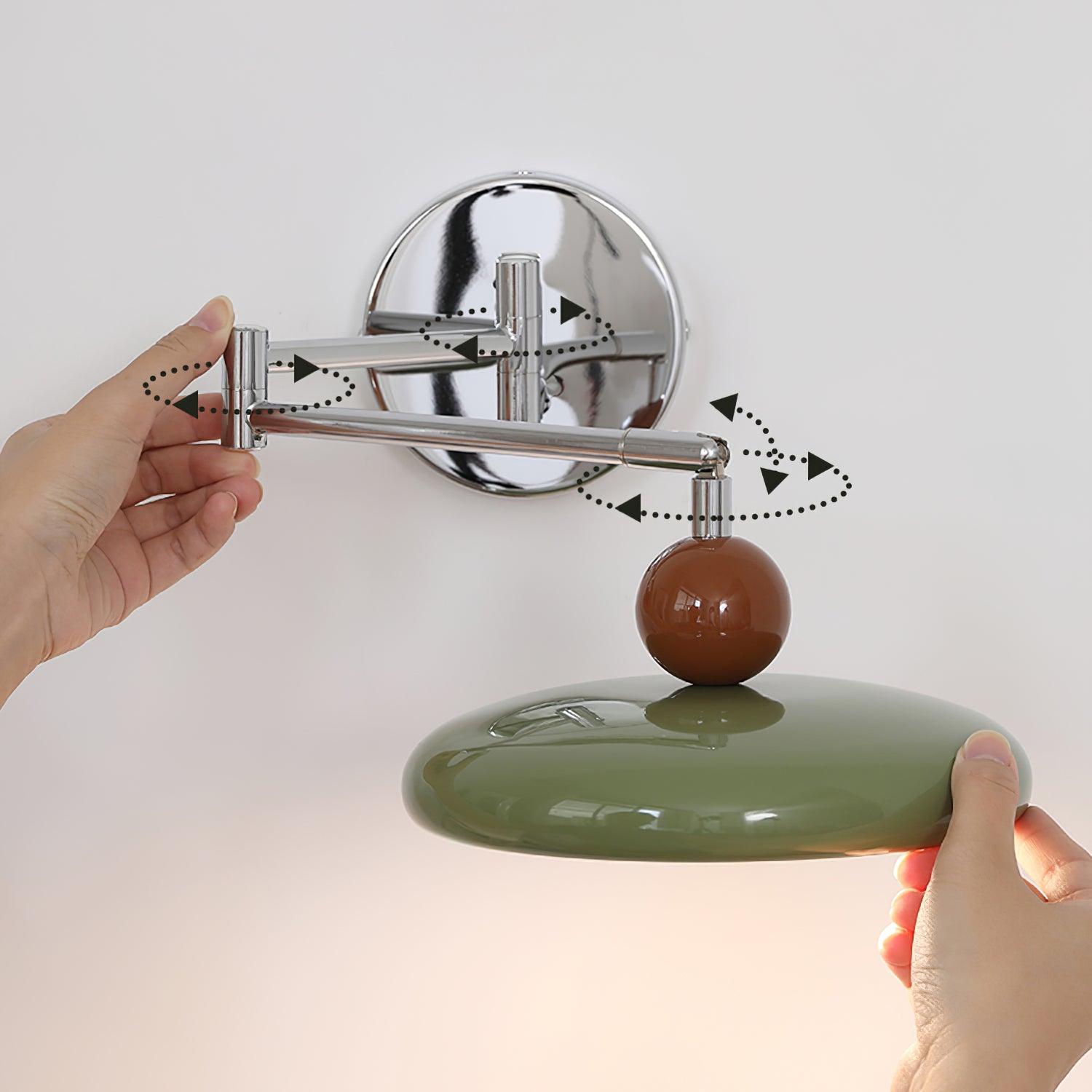 Ovelle Swing Arm Wall Lamp - Letslighting