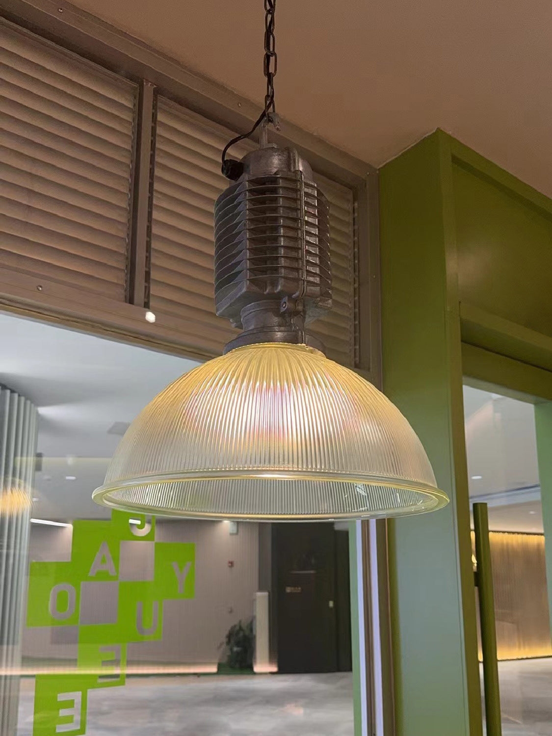 Vosilis Vintage Farmhouse Glass Pendant Light - Letslighting