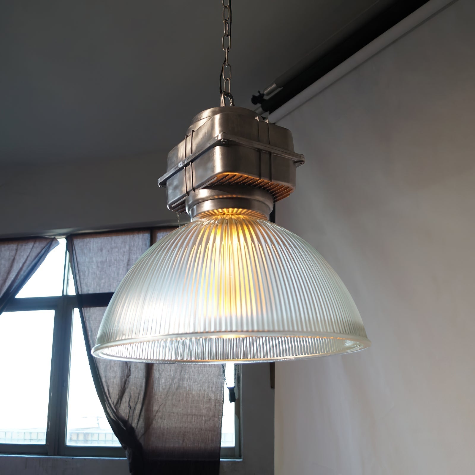 Vosilis Vintage Farmhouse Glass Pendant Light - Letslighting