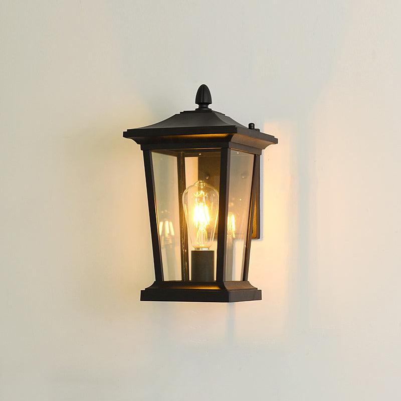 Edwin Birdcage Elegance Glass Outdoor Wall Lamp - Letslighting