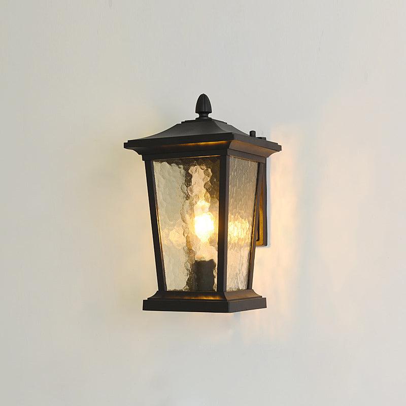 Edwin Birdcage Elegance Glass Outdoor Wall Lamp - Letslighting