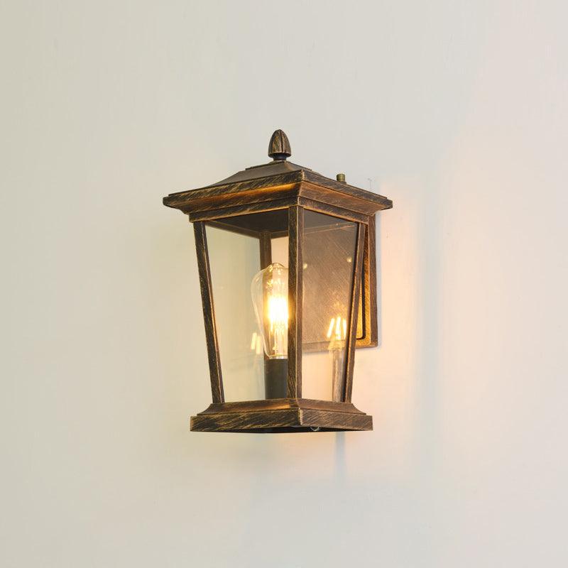 Edwin Birdcage Elegance Glass Outdoor Wall Lamp - Letslighting
