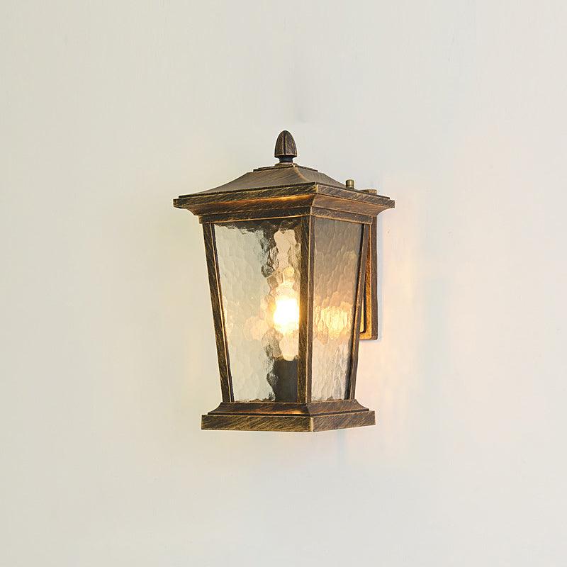 Edwin Birdcage Elegance Glass Outdoor Wall Lamp - Letslighting