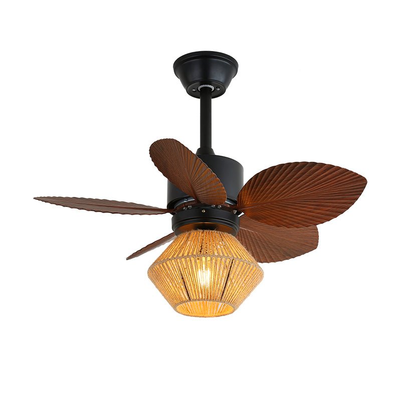 Daxon Industrial Ceiling Fan Light - Letslighting