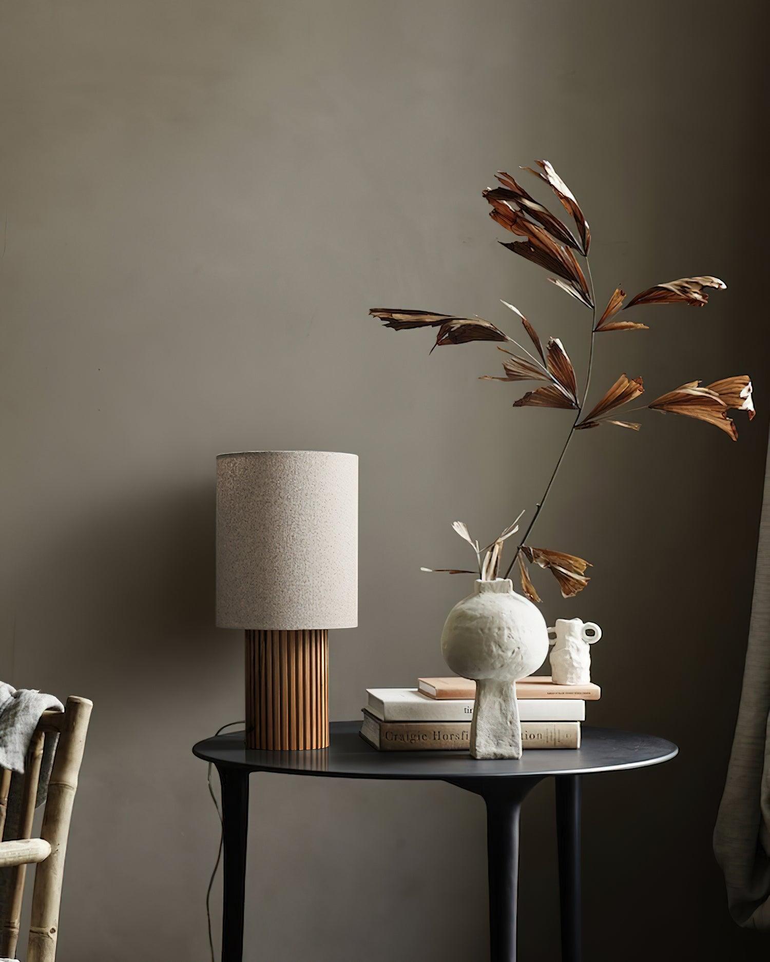 Grove Vintage Fabric Table Lamp - Letslighting