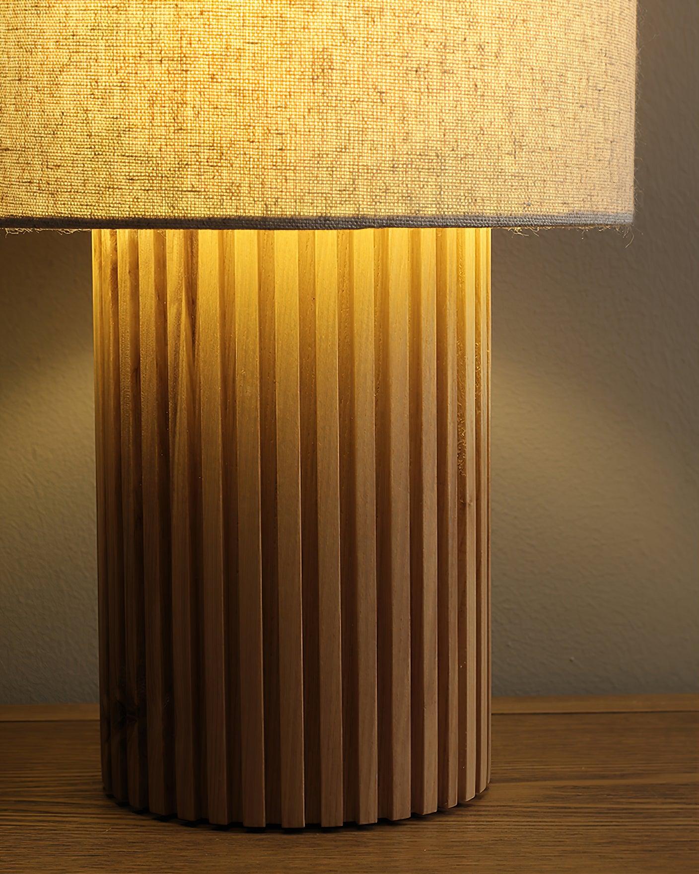 Grove Vintage Fabric Table Lamp - Letslighting