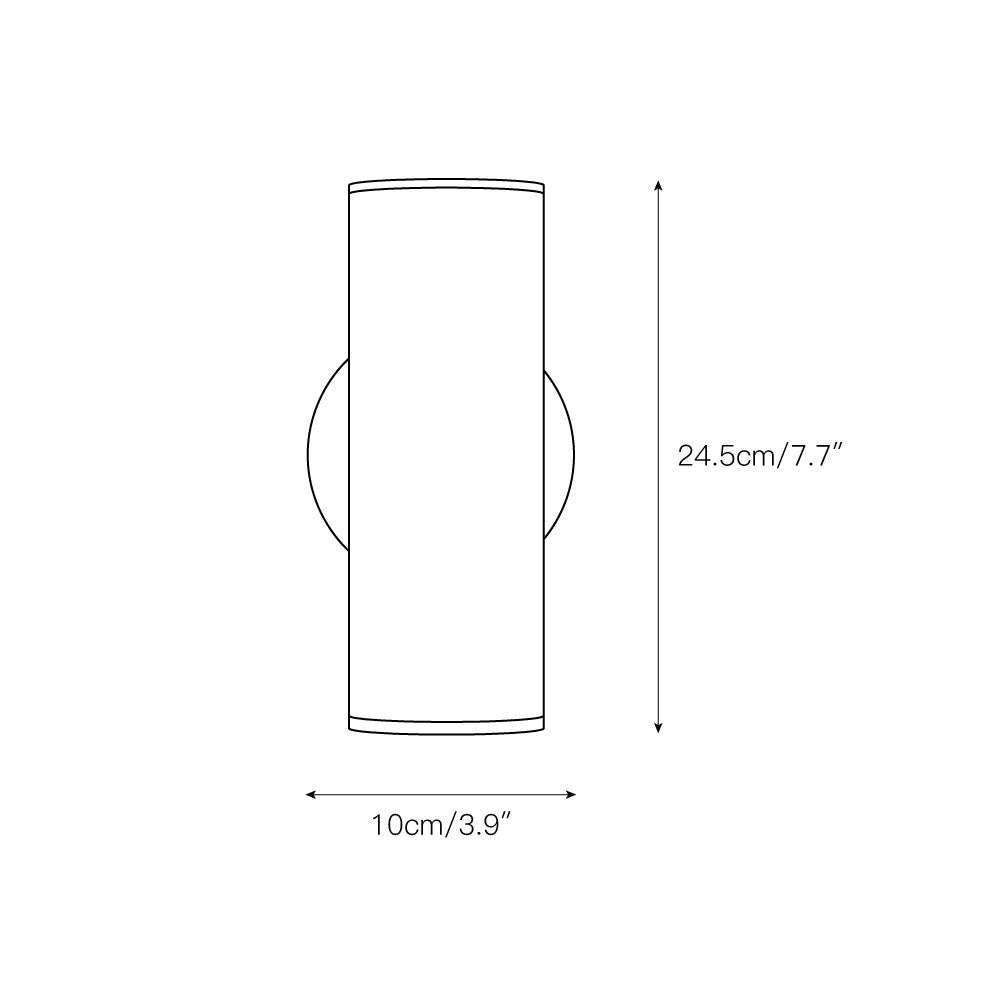 Ivsileth Modern Minimalist Plastic Wall Lamp - Letslighting