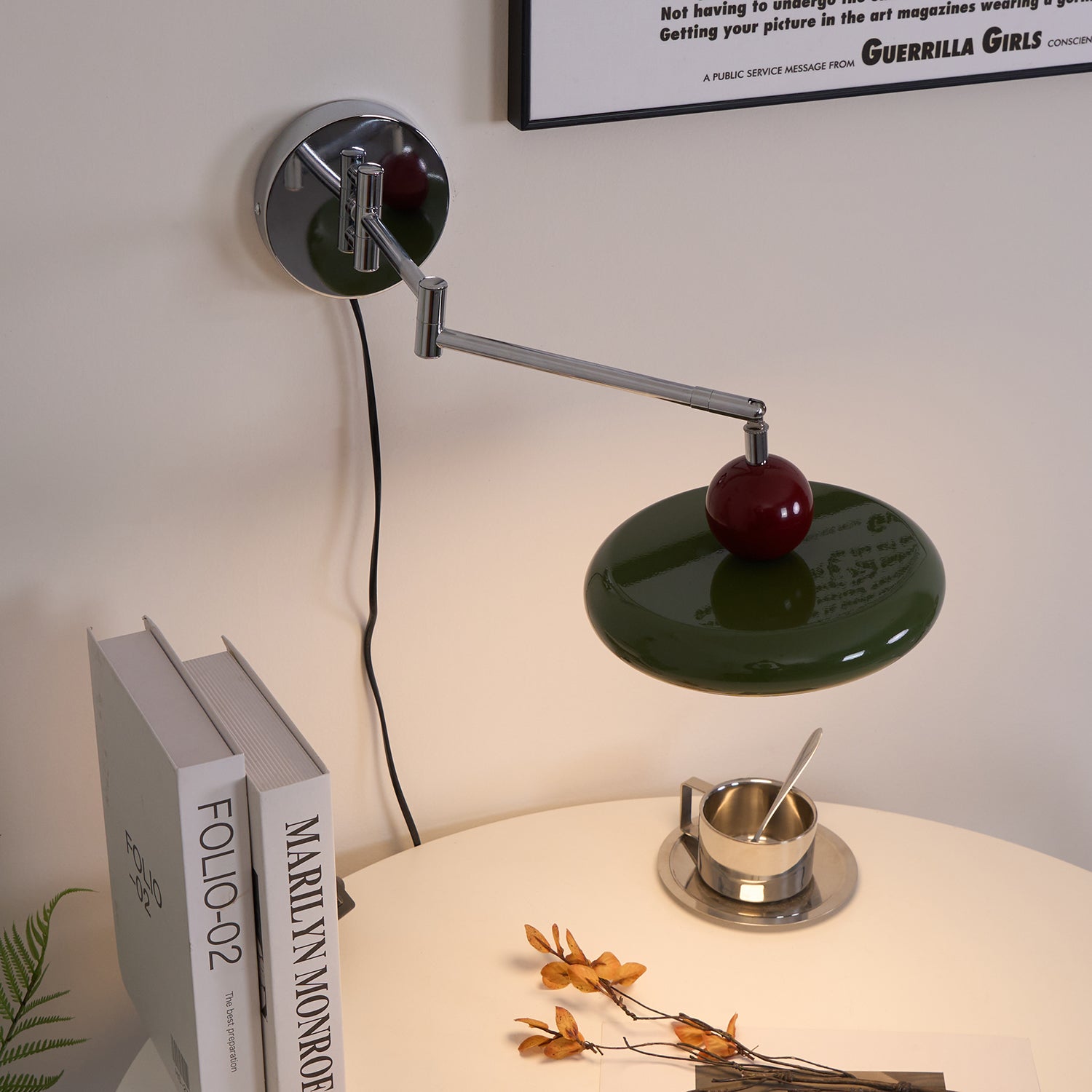 Aira Plug-in Wall Lamp Green/Beige