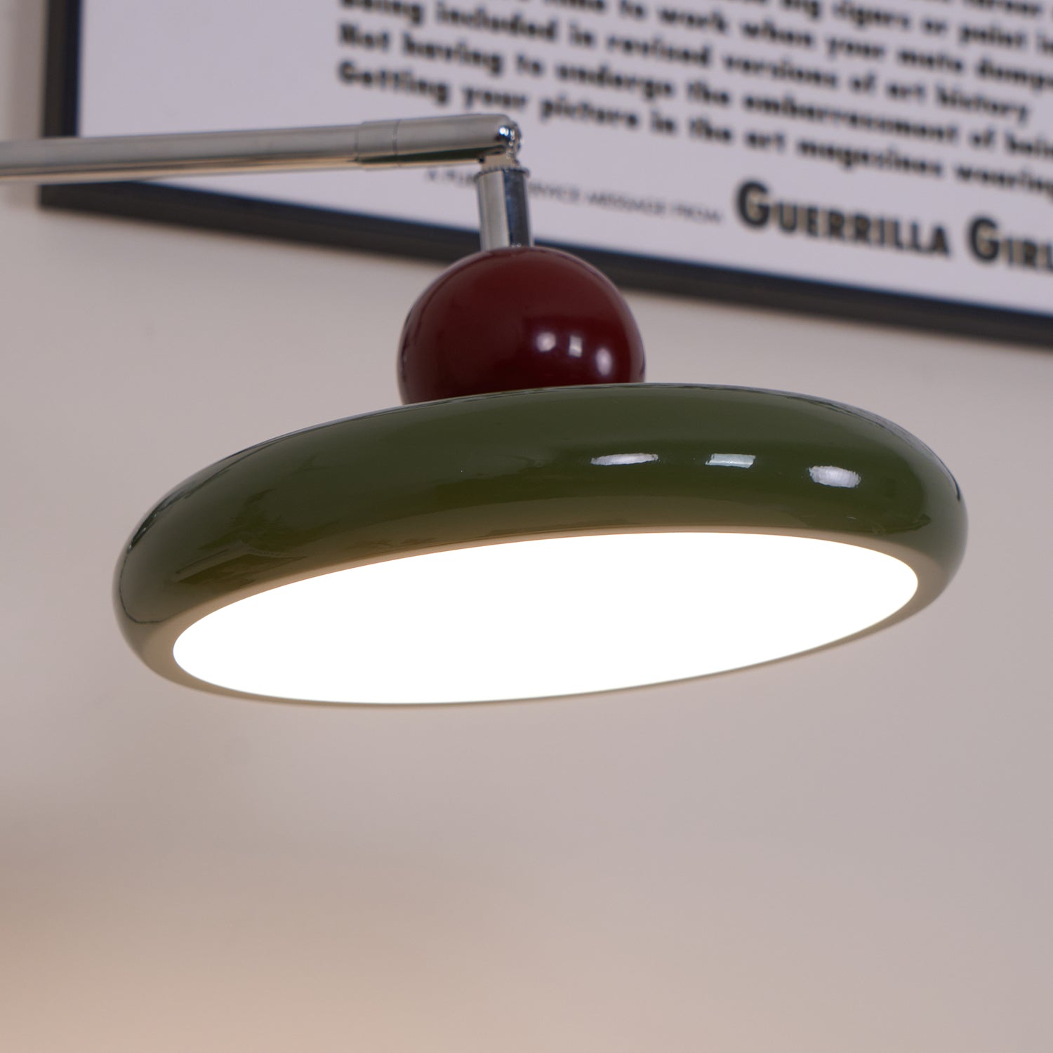 Aira Plug-in Wall Lamp Green/Beige