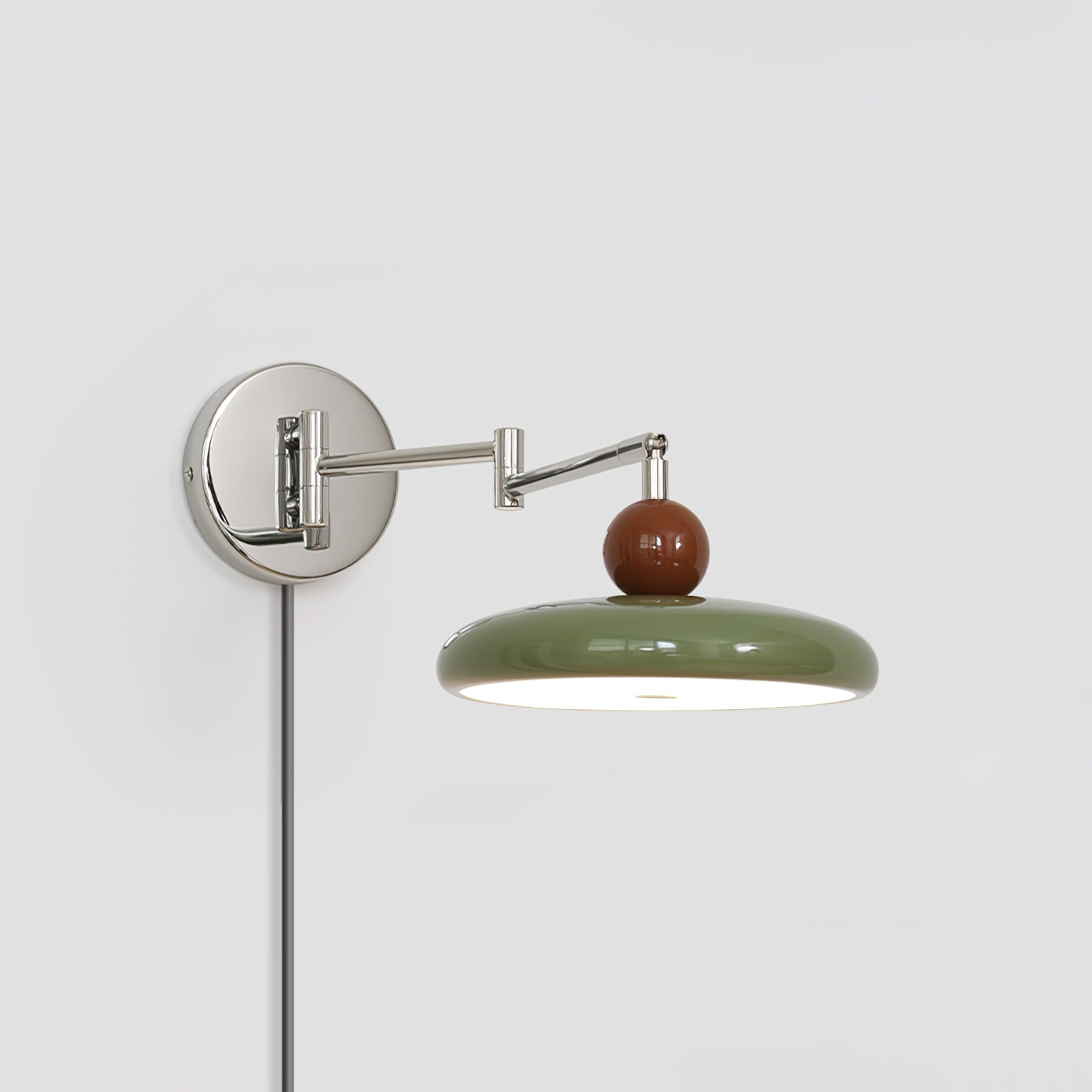 Aira Plug-in Wall Lamp Green/Beige