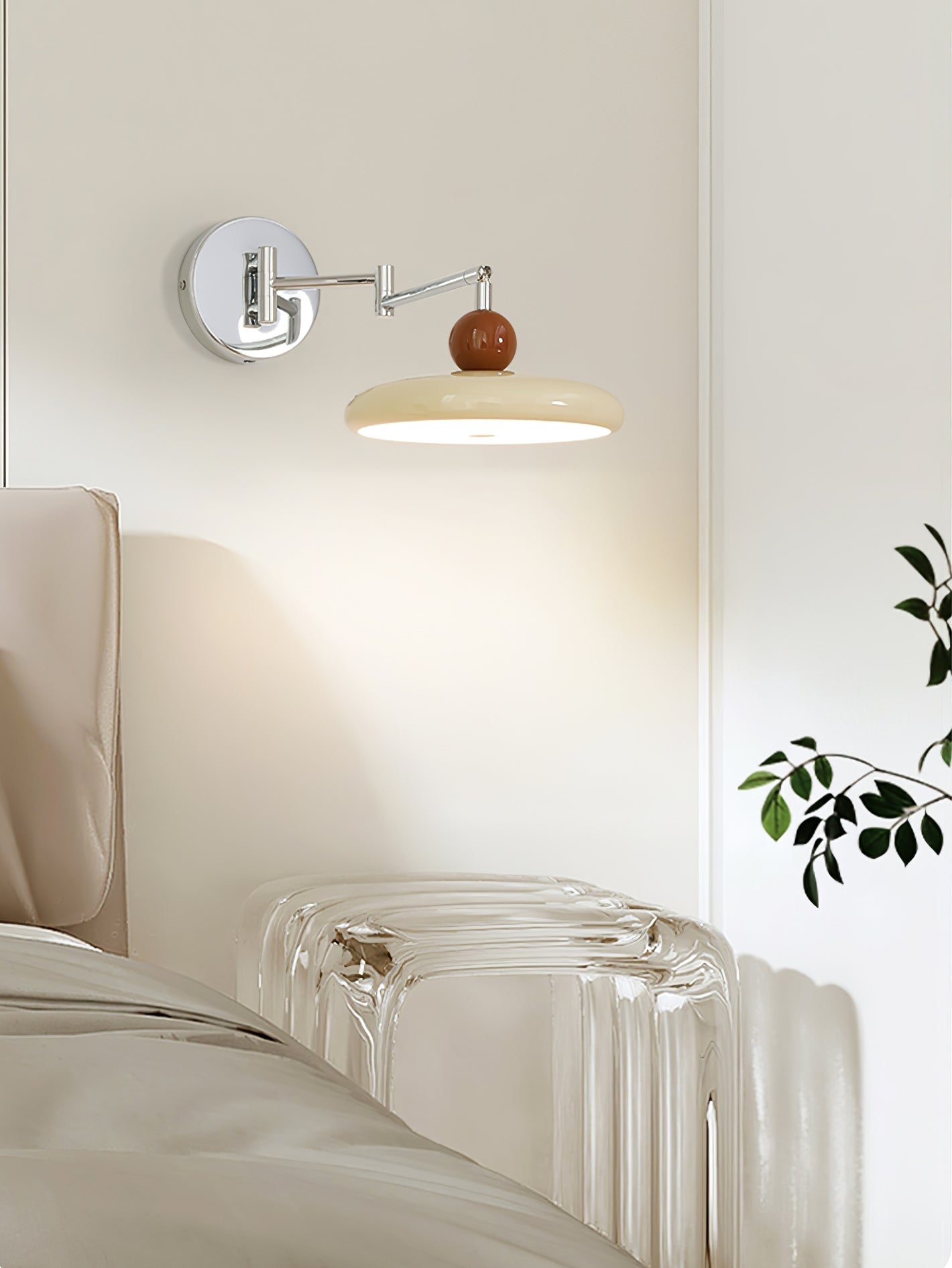 Virelse Vintage Acrylic Wall Lamp - Letslighting