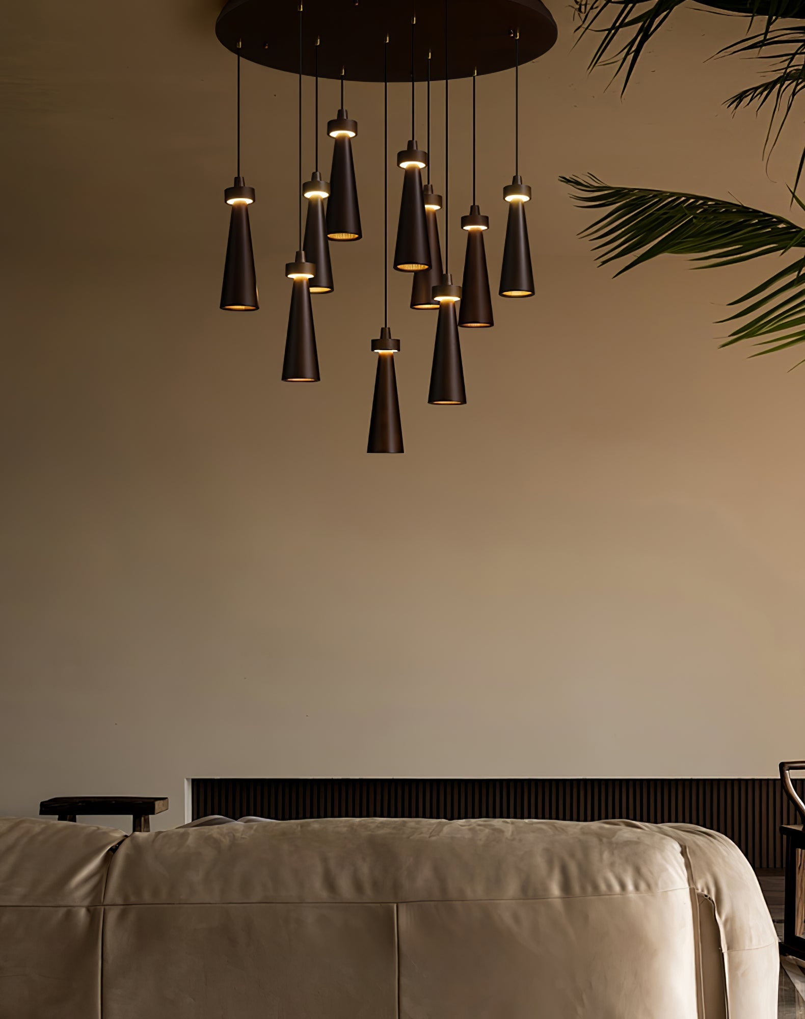 Taper Minimalist Wood Pendant Light - Letslighting