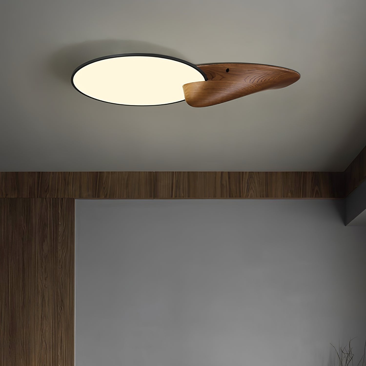 Zovenel Premium Elegance Peak Wood Ceiling Lamp - Letslighting