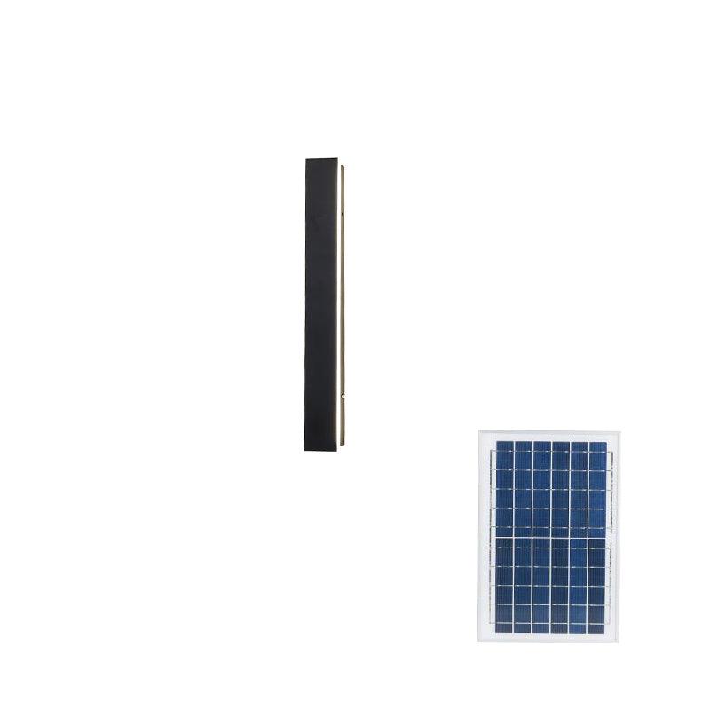 Aurvelyra Long Strip Solar Outdoor Sconce - Letslighting