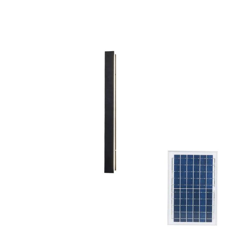 Aurvelyra Long Strip Solar Outdoor Sconce - Letslighting