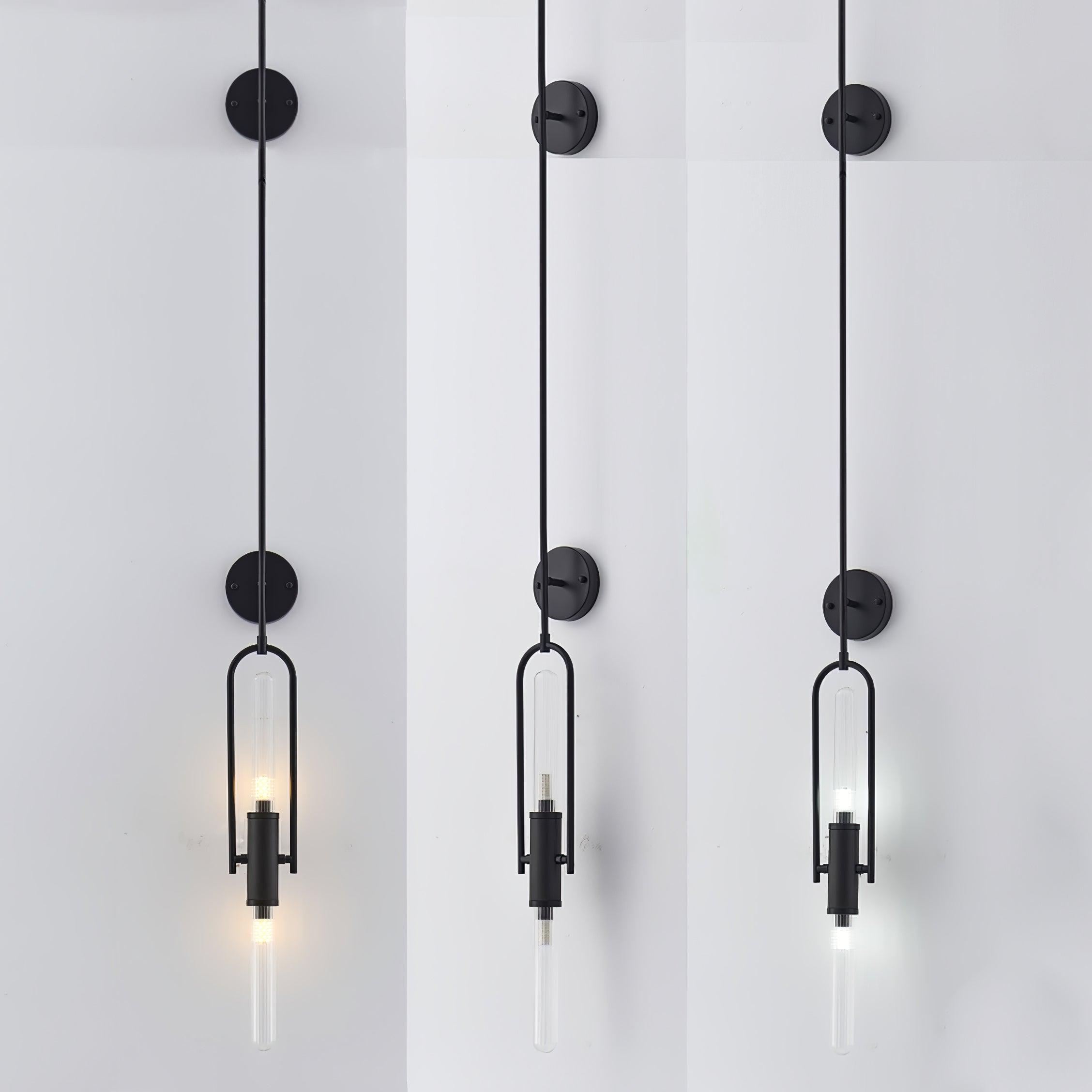 Olraeos Nordic Art Long Arc Glass Wall Lamp - Letslighting