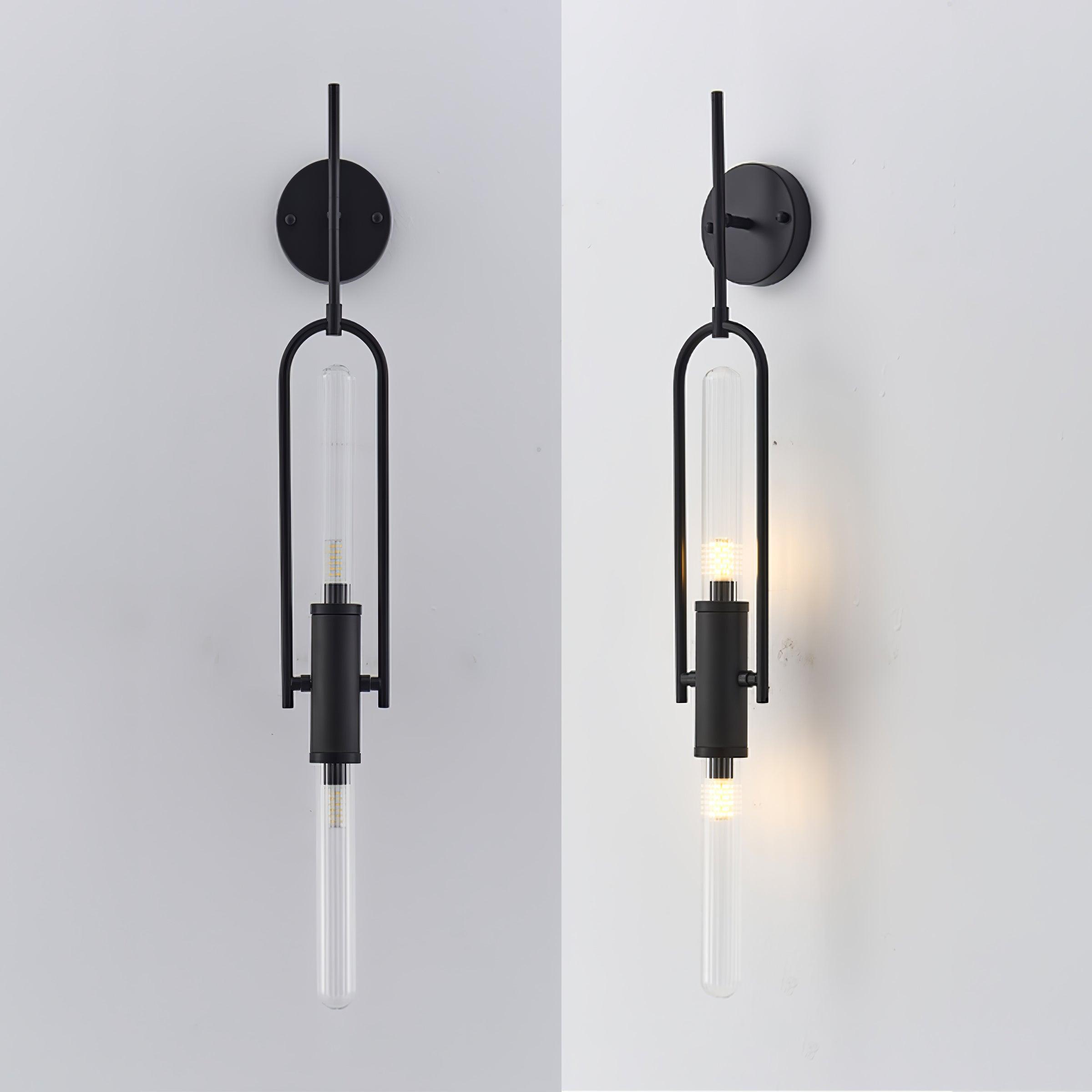 Olraeos Nordic Art Long Arc Glass Wall Lamp - Letslighting