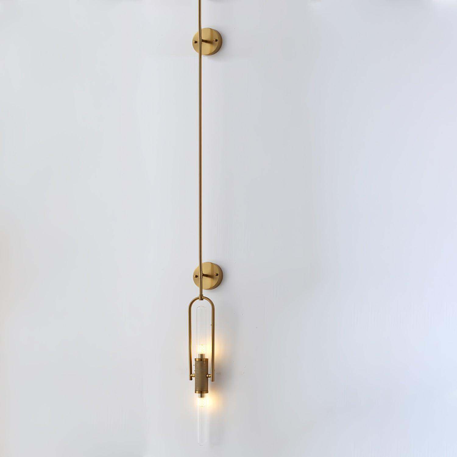 Olraeos Nordic Art Long Arc Glass Wall Lamp - Letslighting
